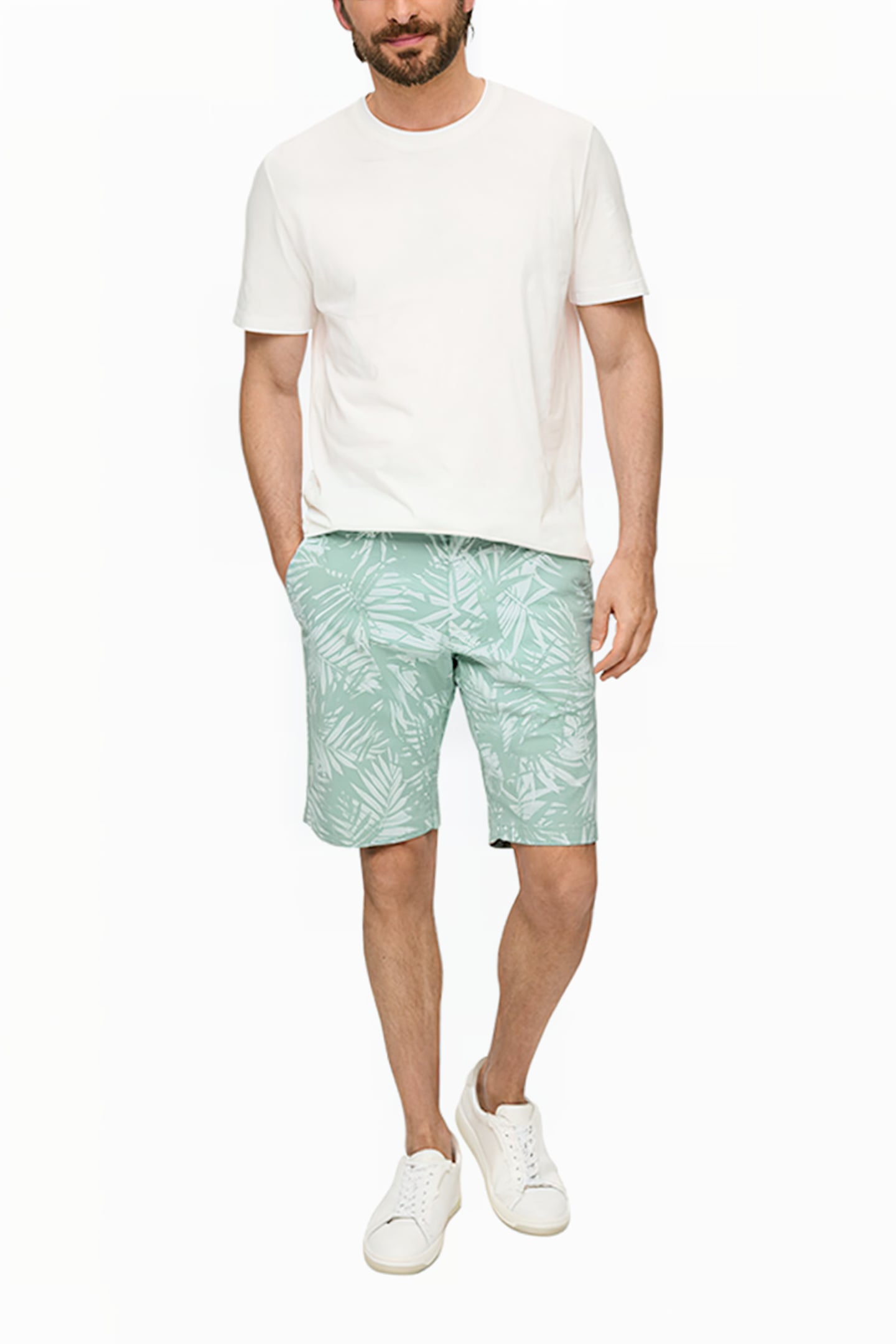 S.OLIVER SHORTS GREEN-LIGHT 3