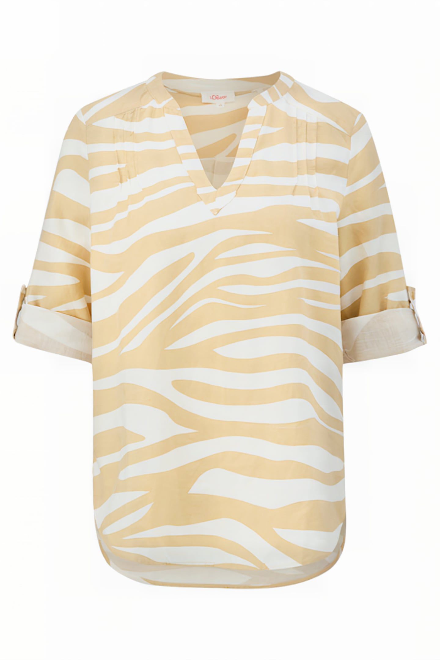 S.OLIVER BLOUSES BEIGE 4