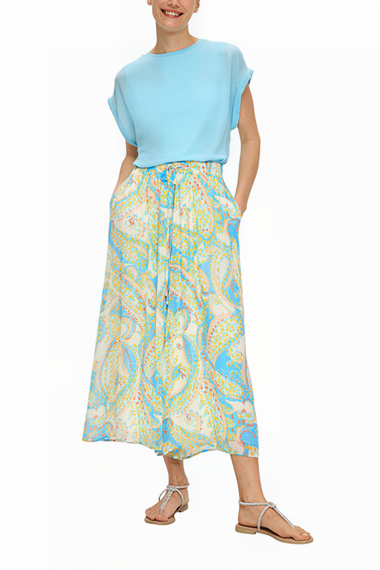 S.OLIVER BLOUSES BLUE 1