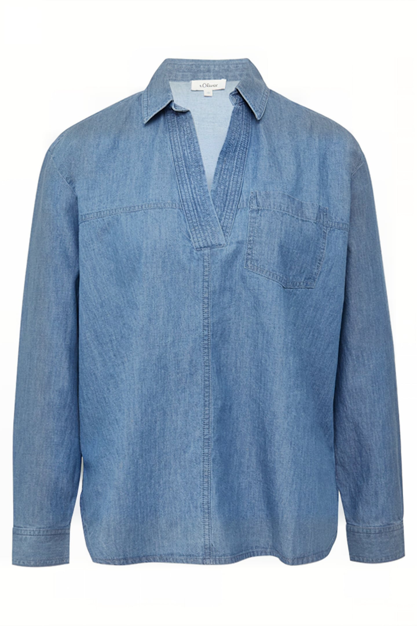 S.OLIVER BLOUSES BLUE 4