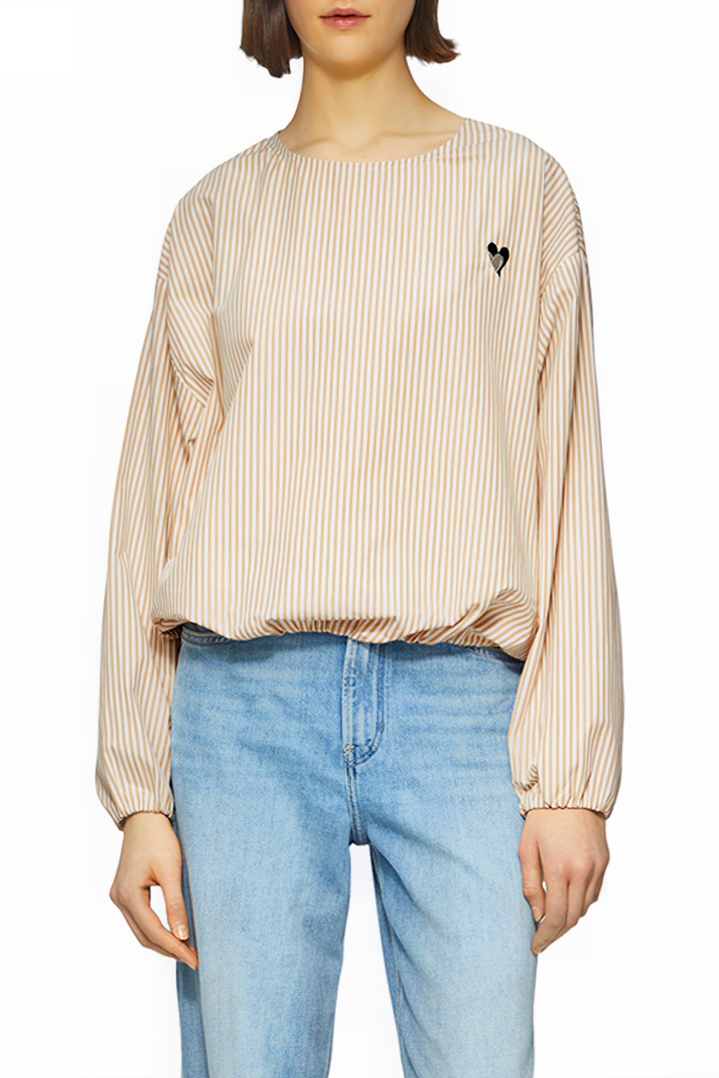 S.OLIVER BLOUSES BROWN 1