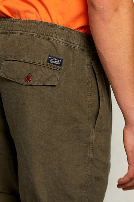 KHAKI LINEN SHORT 4