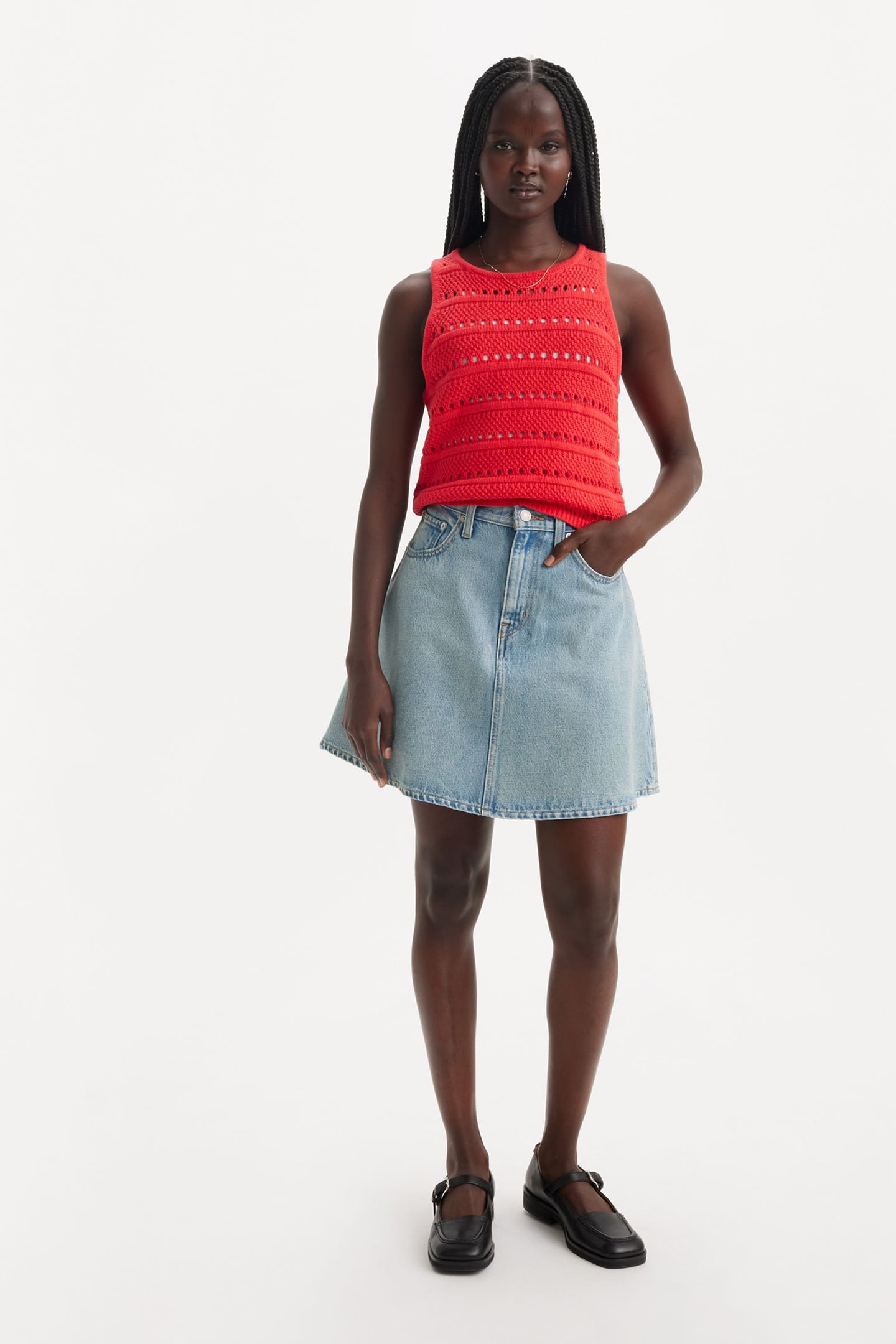 MINI FLOUNCE SKIRT 2