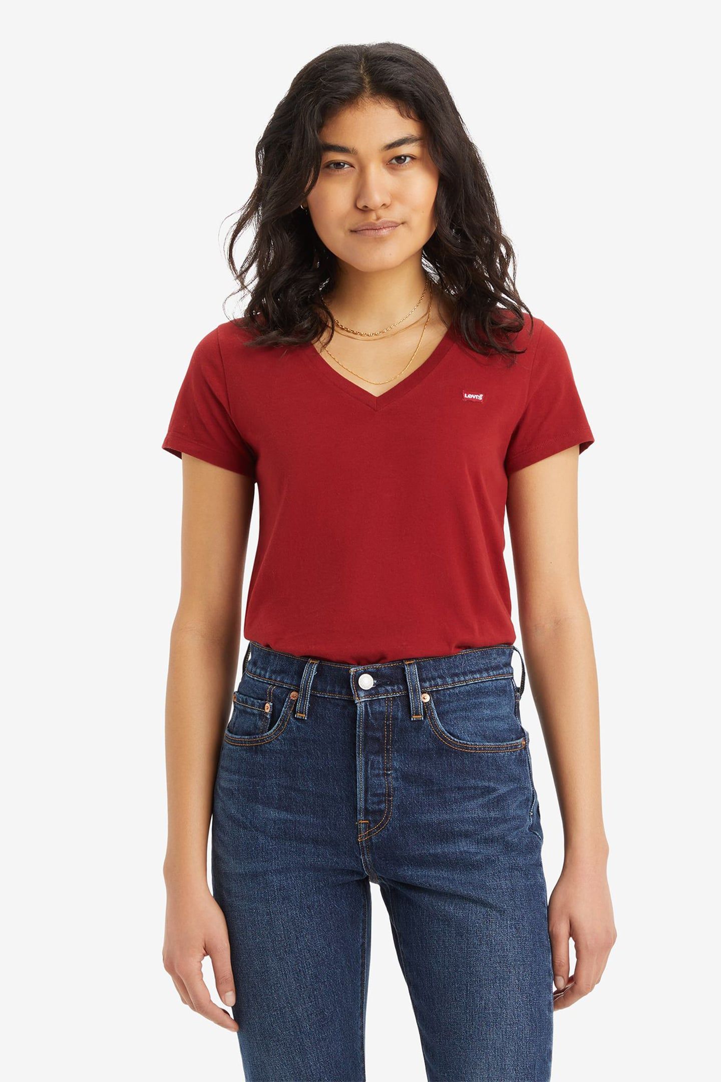 THE PERFECT V-NECK TEE 1