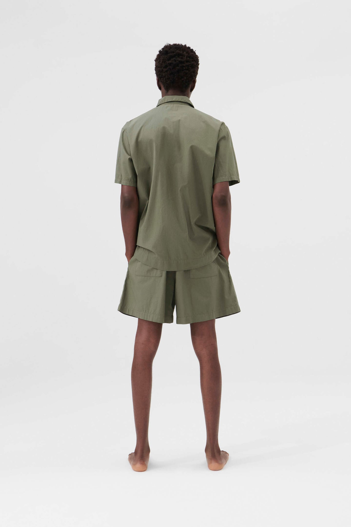 UNISEX POPLIN, PYJAMAS SHORTS WILLOW 3