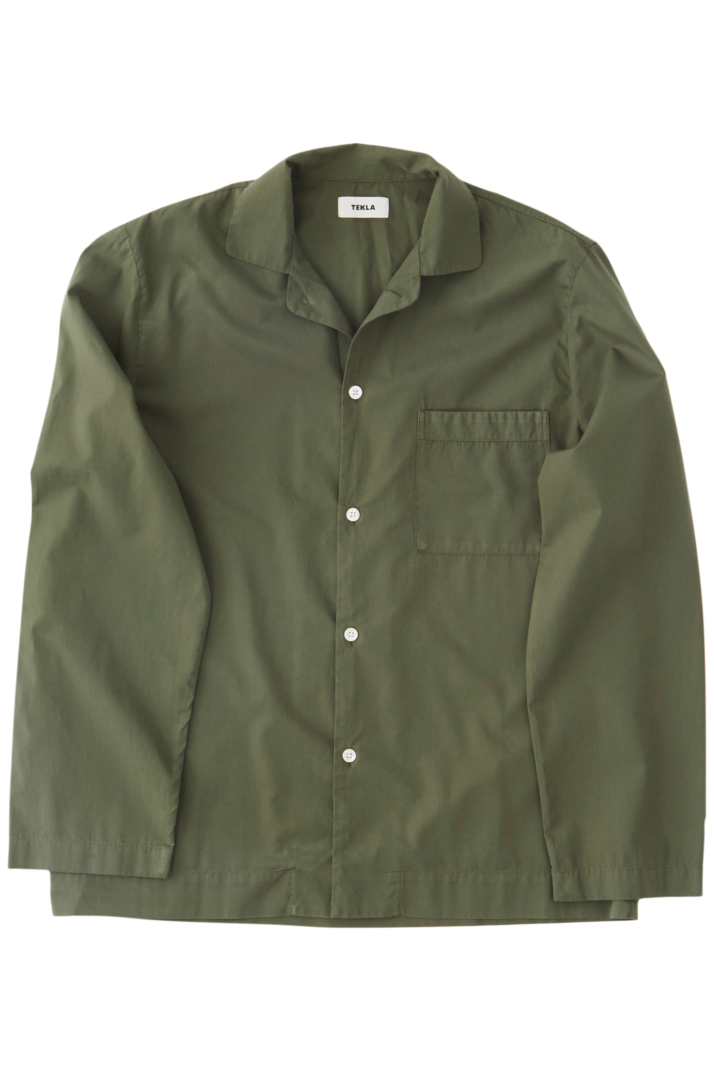 UNISEX POPLIN, PYJAMAS SHIRT WILLOW 1