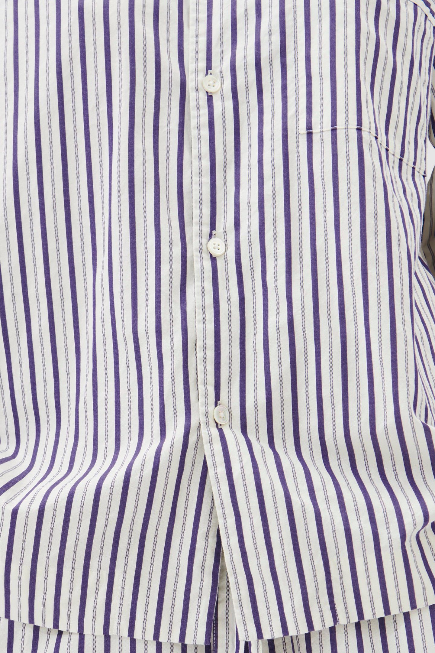 UNISEX POPLIN, PYJAMAS SHIRT LIDO STRIPES 2