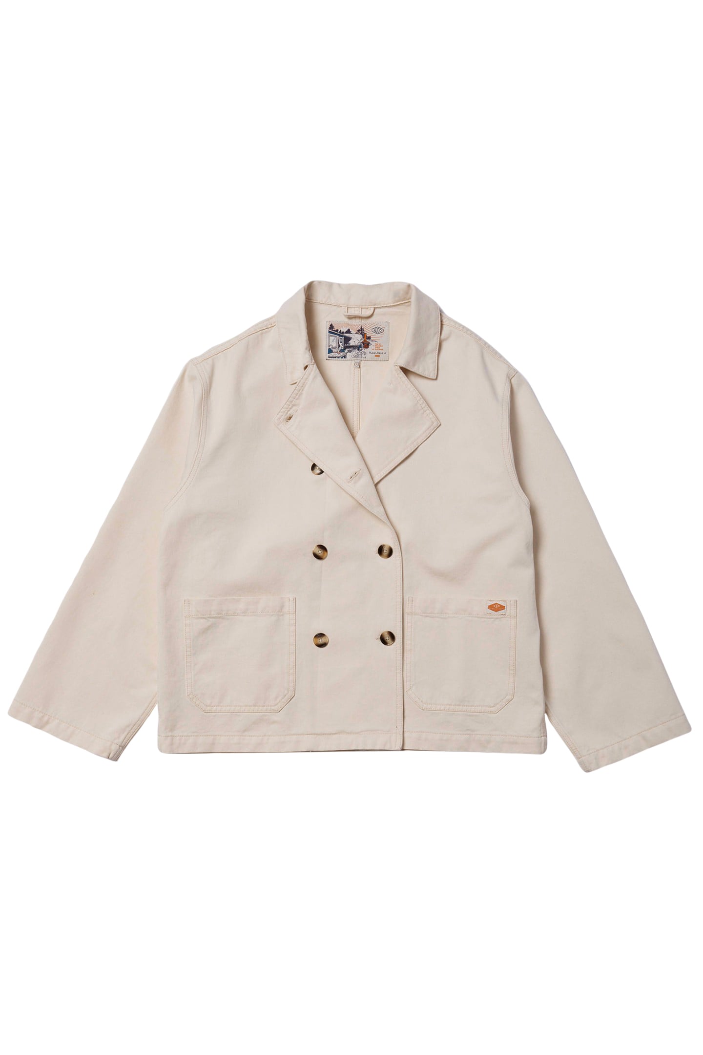 BIBBI WORKWEAR SAILOR JACKET ECRU 3
