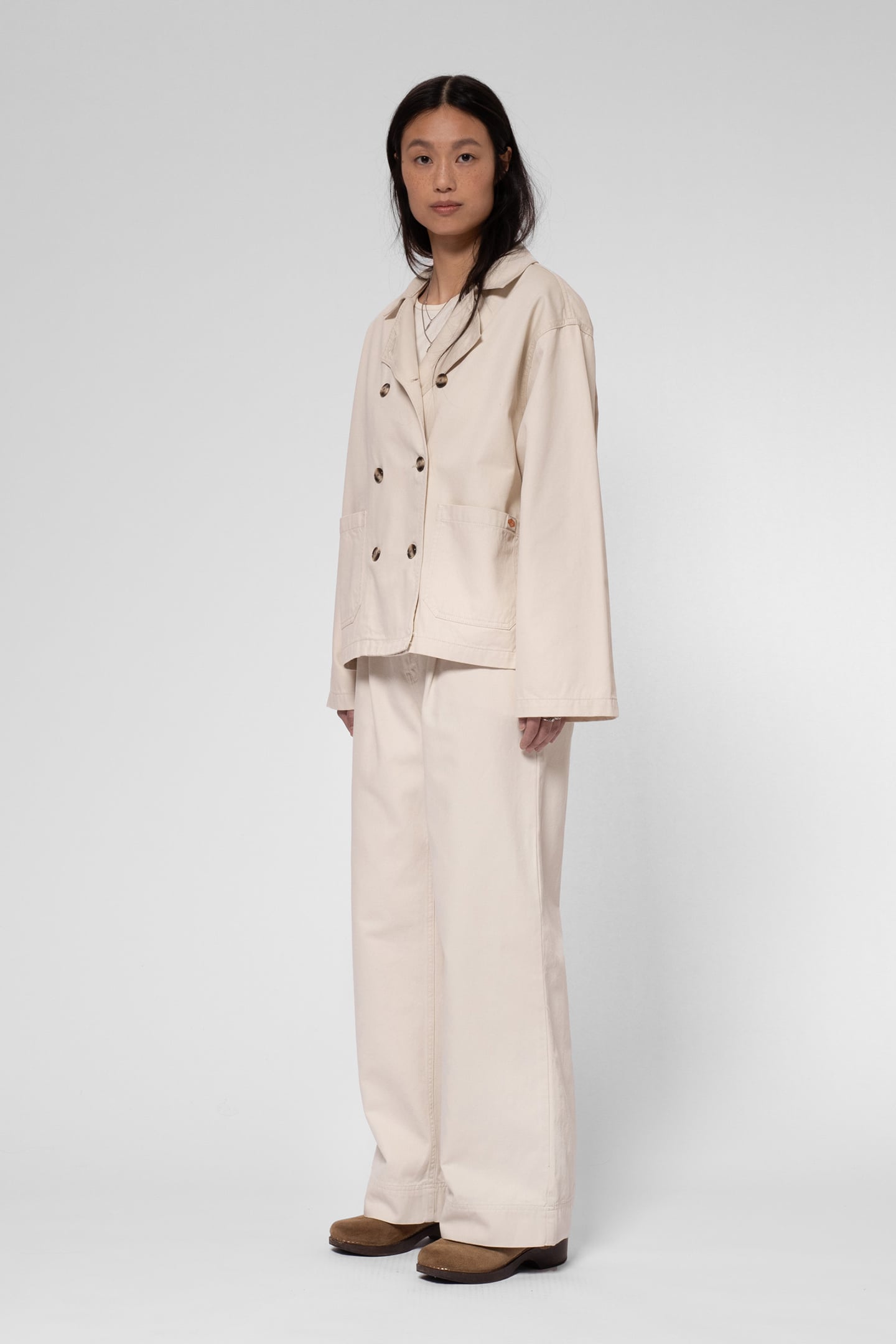 BIBBI WORKWEAR SAILOR JACKET ECRU 5