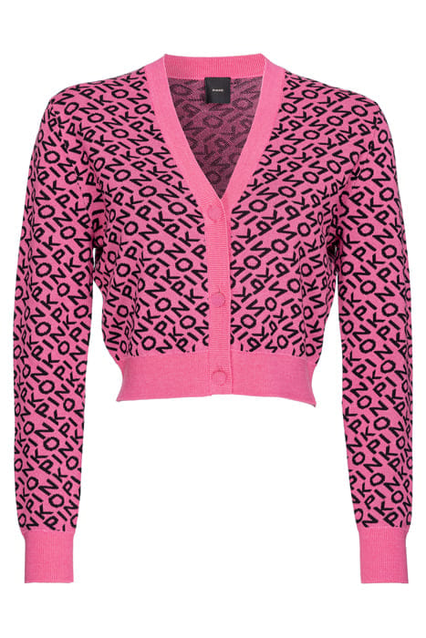 DELFINO CARDIGAN NUDE ROSÉ & CLASSIC BLACK 1