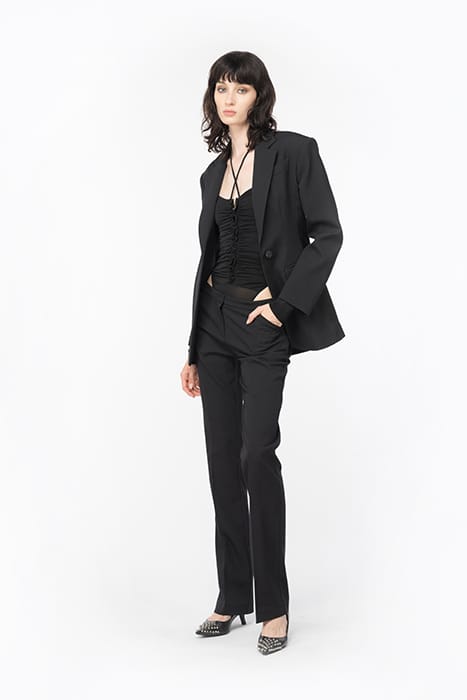 PERSEMPRE TROUSERS BLACK 7