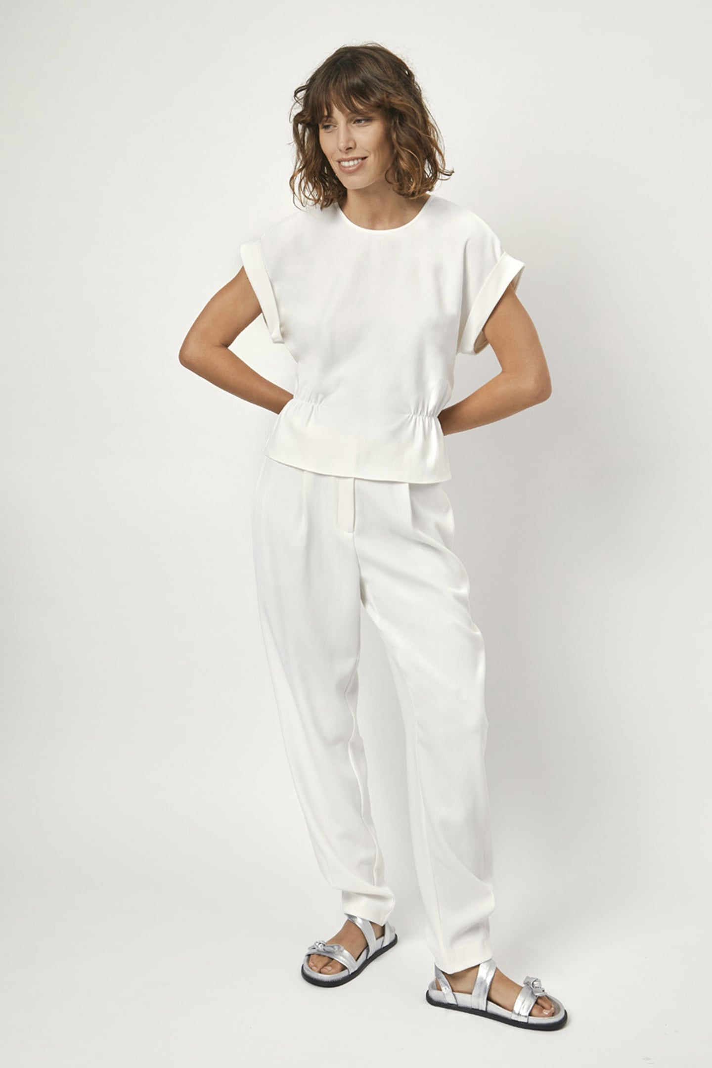 MIMOU PANTS MILK WHITE 1
