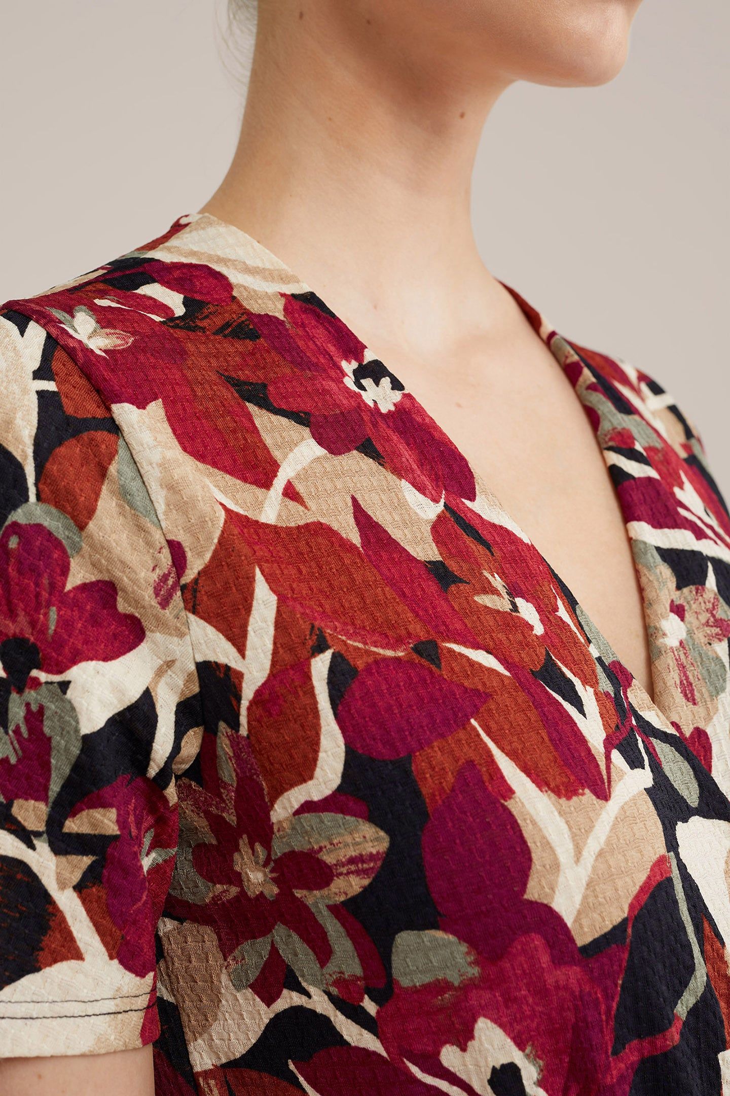 JUMPSUIT BURGUNDY RED 6