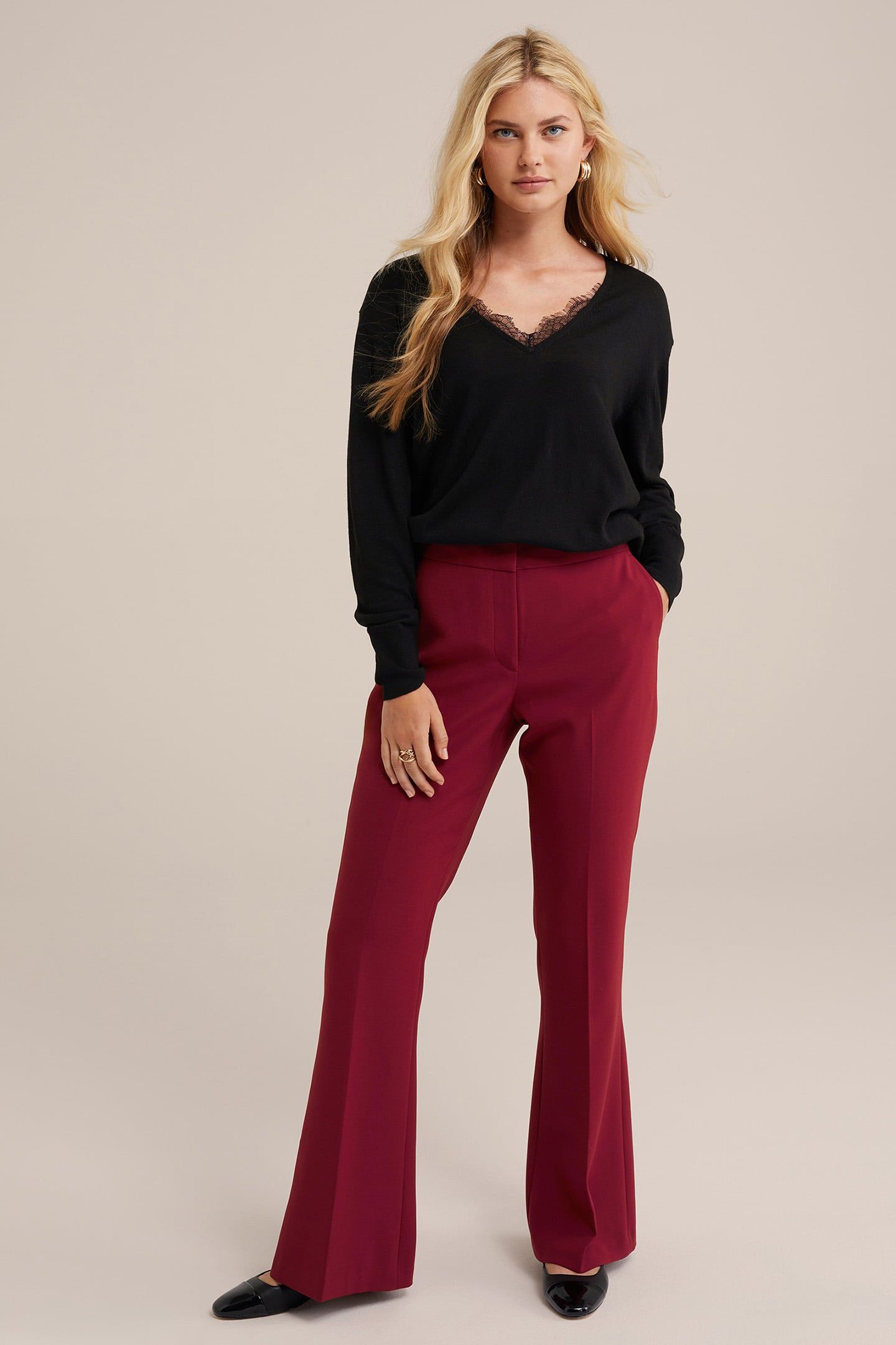 TROUSER FIRE RED 3