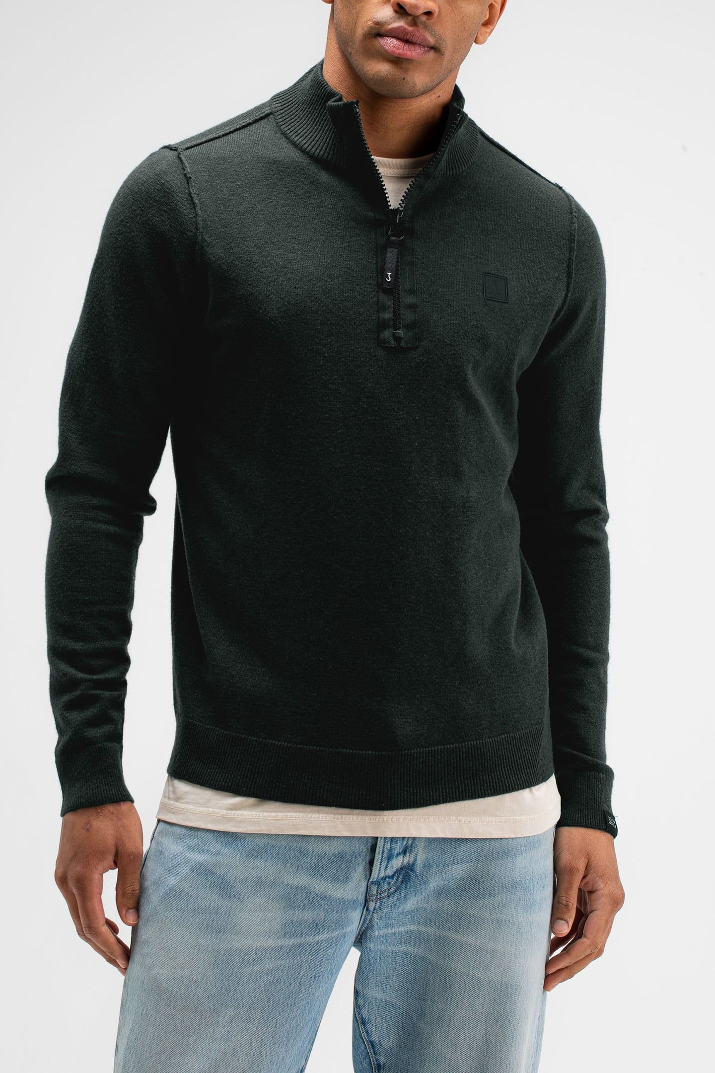 CLIFDEN HALFZIP CONDA GREEN 1