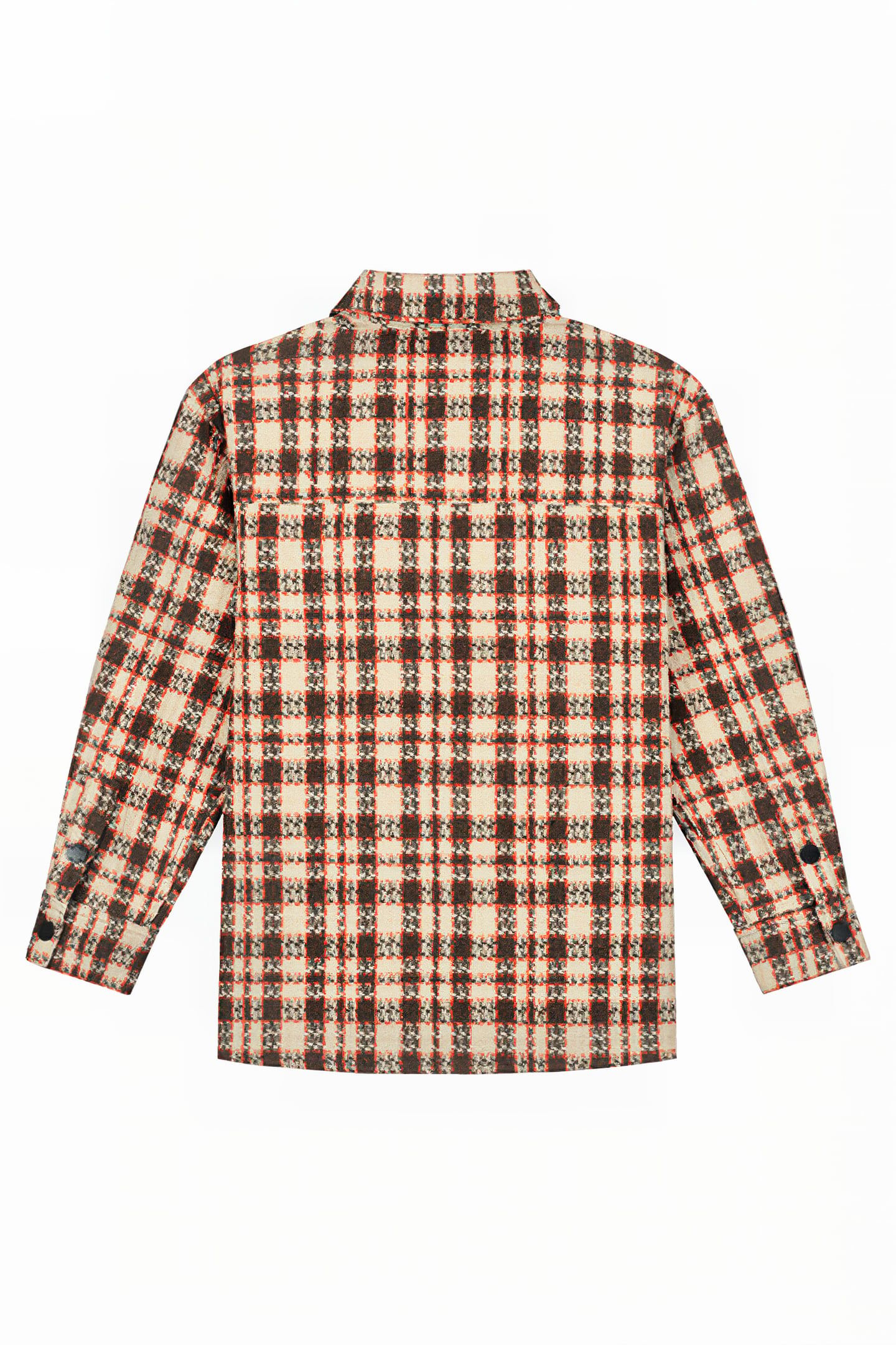 SQUARED OVERSHIRT BURNED ORANGE 2