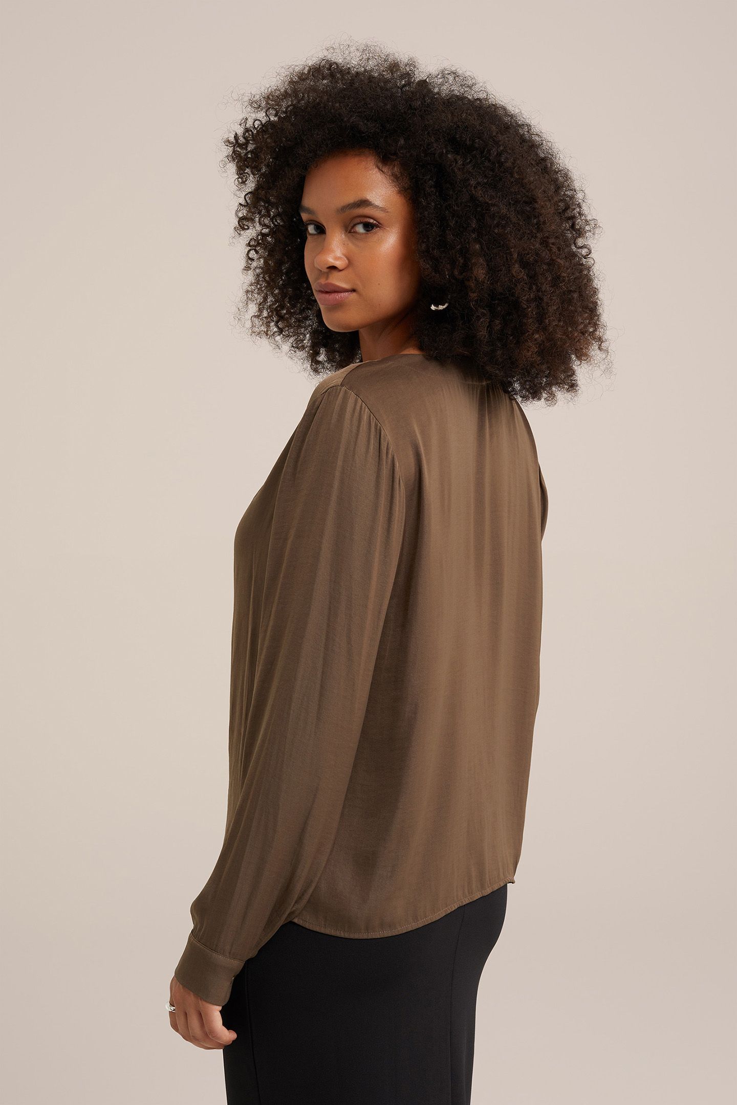 BLOUSE DARK GREEN 2