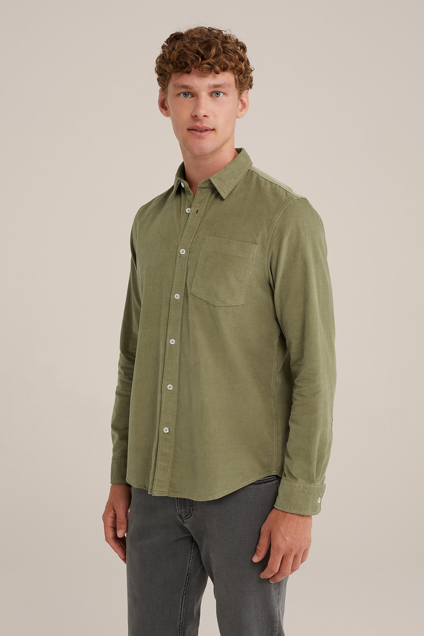 SHIRT OLIVE GREEN 1