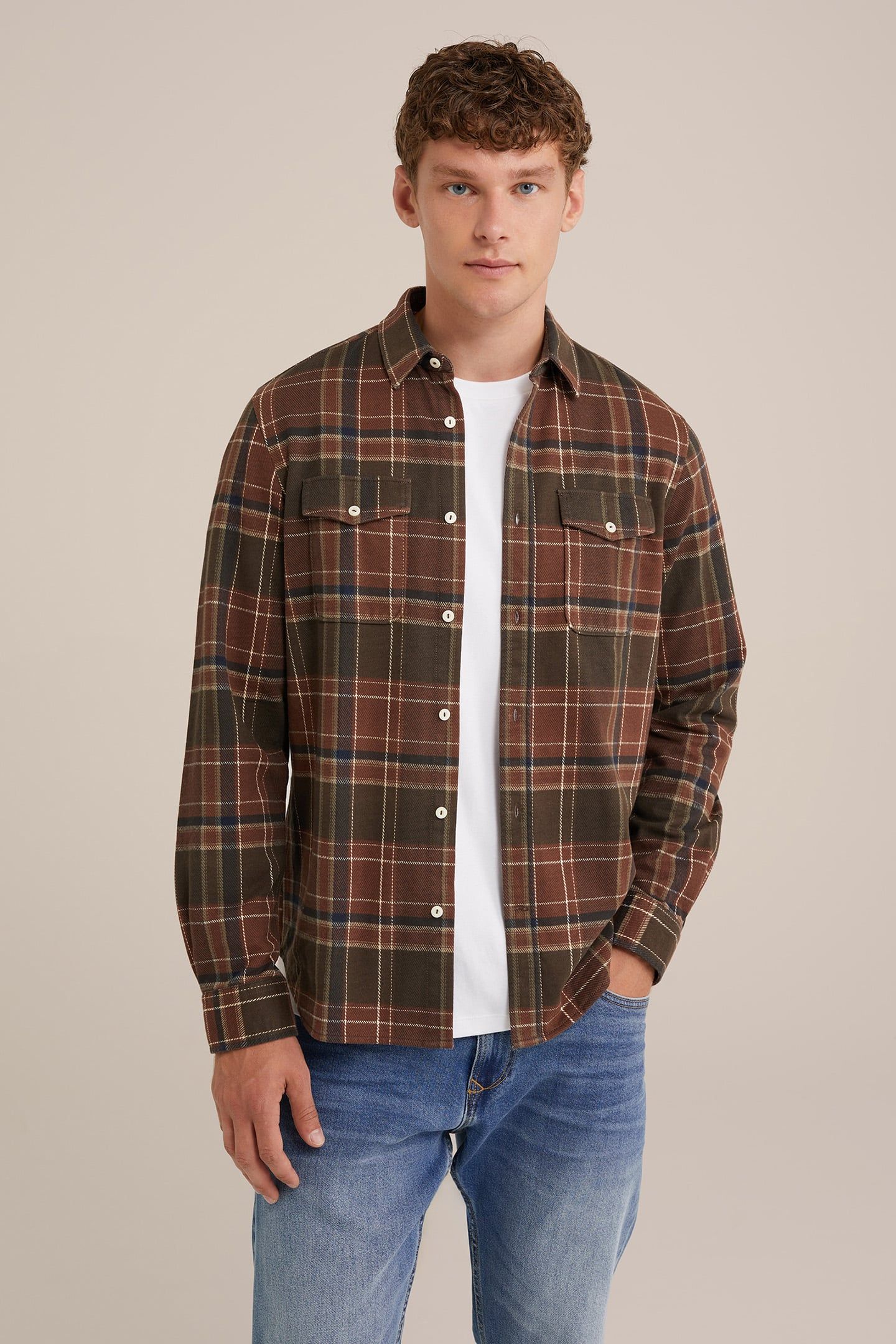 OVERSHIRT BROWN 1
