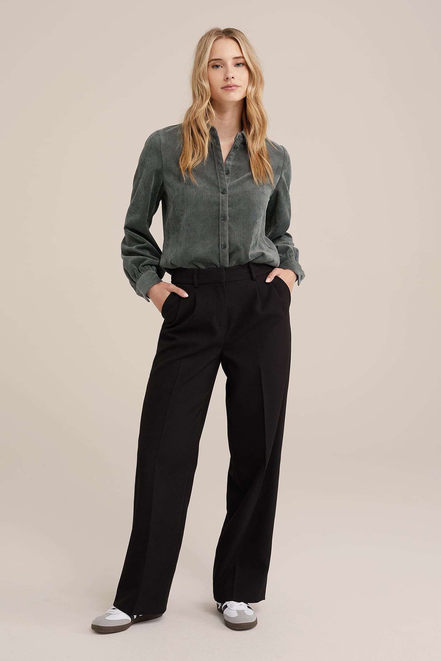 BLOUSE DARK GREEN 3