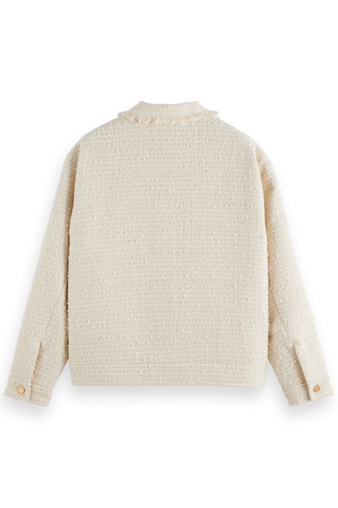 BOUCLE TWEED TRUCKER JACKET SOFT ICE 2