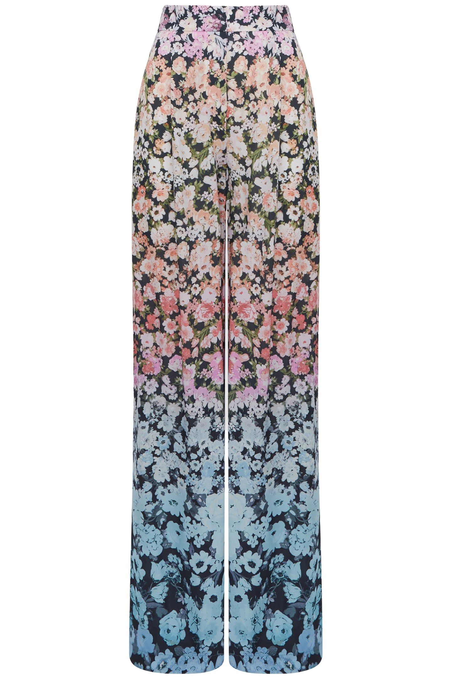 SERENA FLORAL PRINT WIDE-LEG PANTS 3