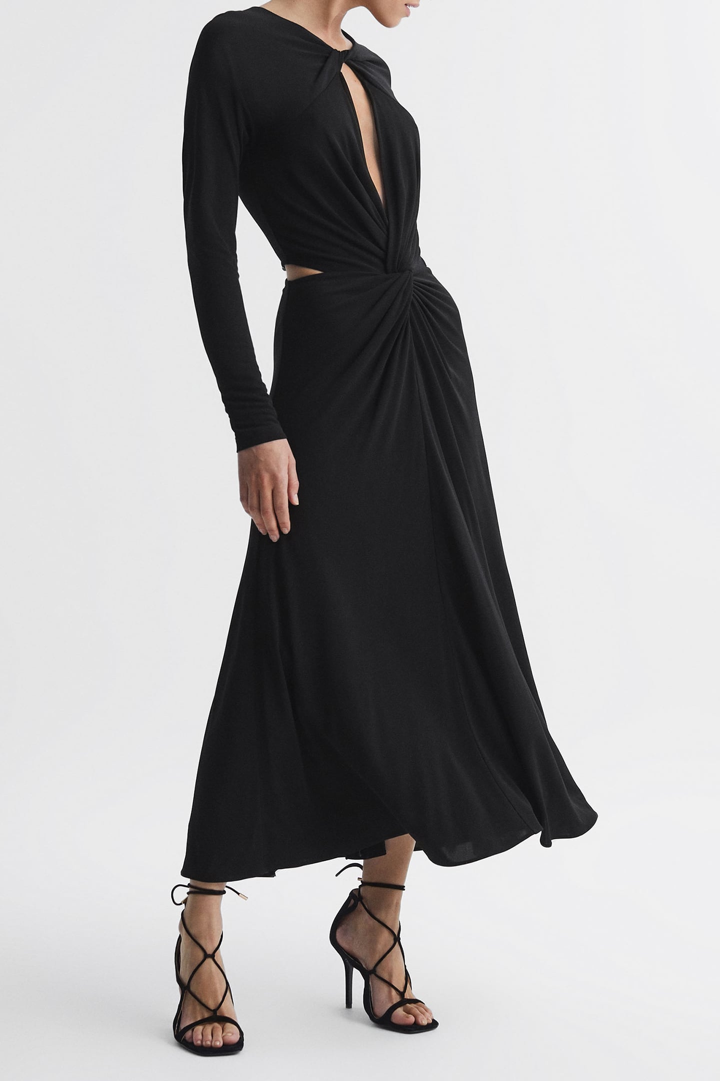 LONG SLEEVE MIDI DRESS — BODYCON FIT 1
