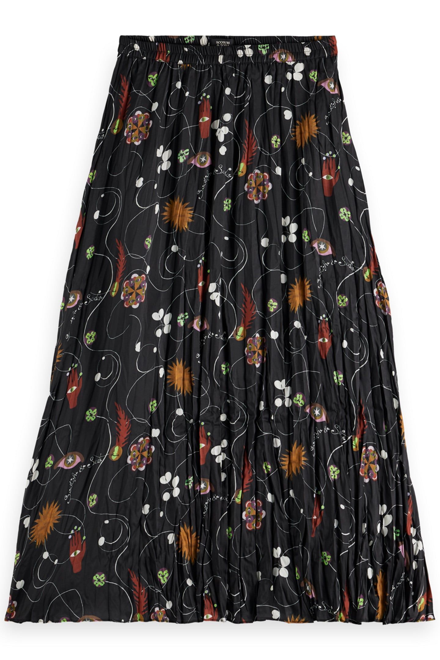 PLEATED CRINKLE SKIRT FREE MIND 3