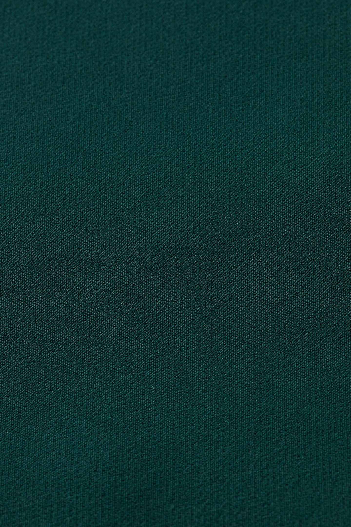 CREPE PEASANT SLEEVE OVERSHIRT CYPRESS GREEN 3