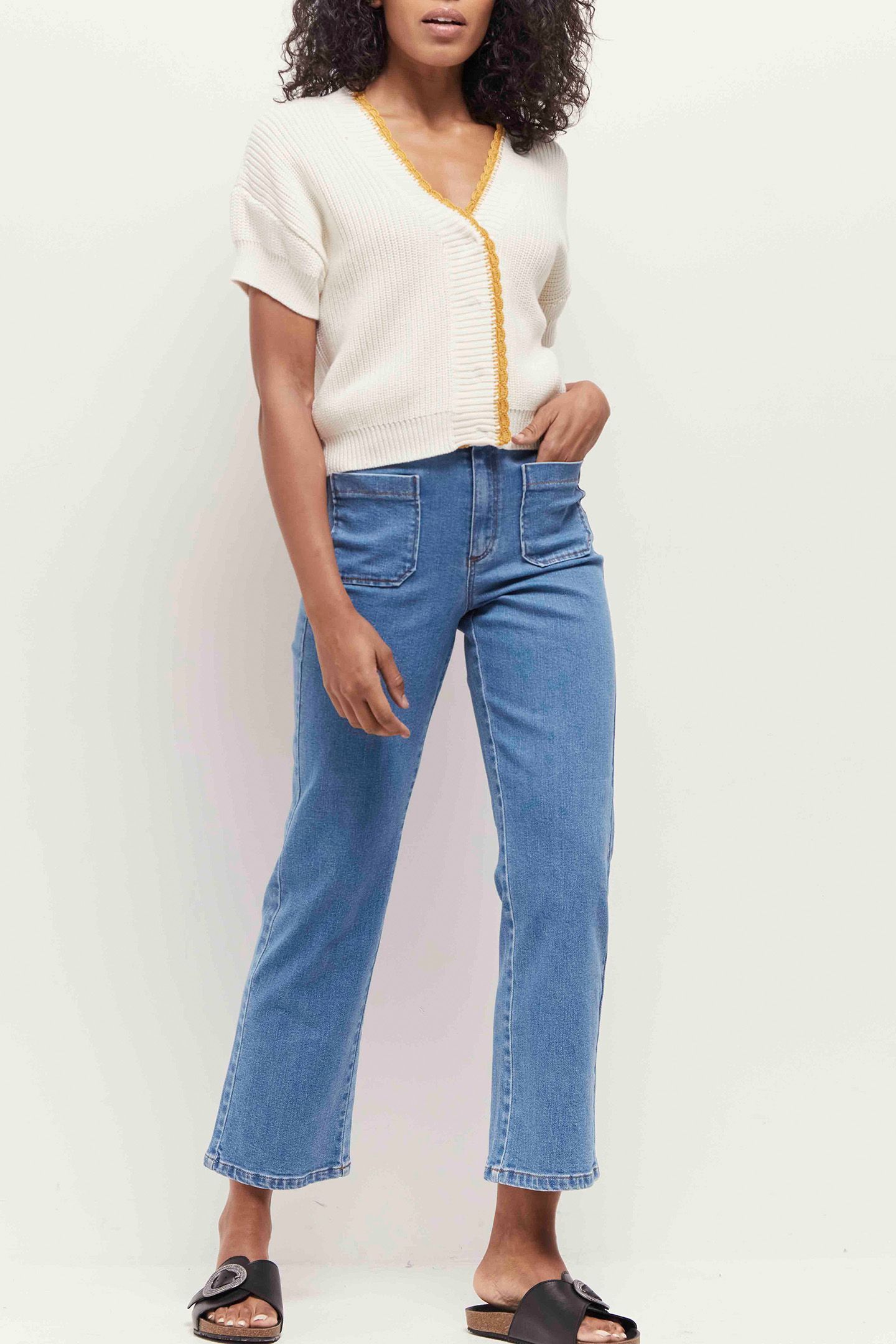 LE WILONA - JEAN BOOTCUT BABY BLUE WATERLESS BABY BLUE 1