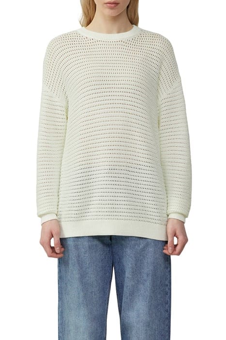 S.OLIVER-QS PULLOVER OFFWHITE 1