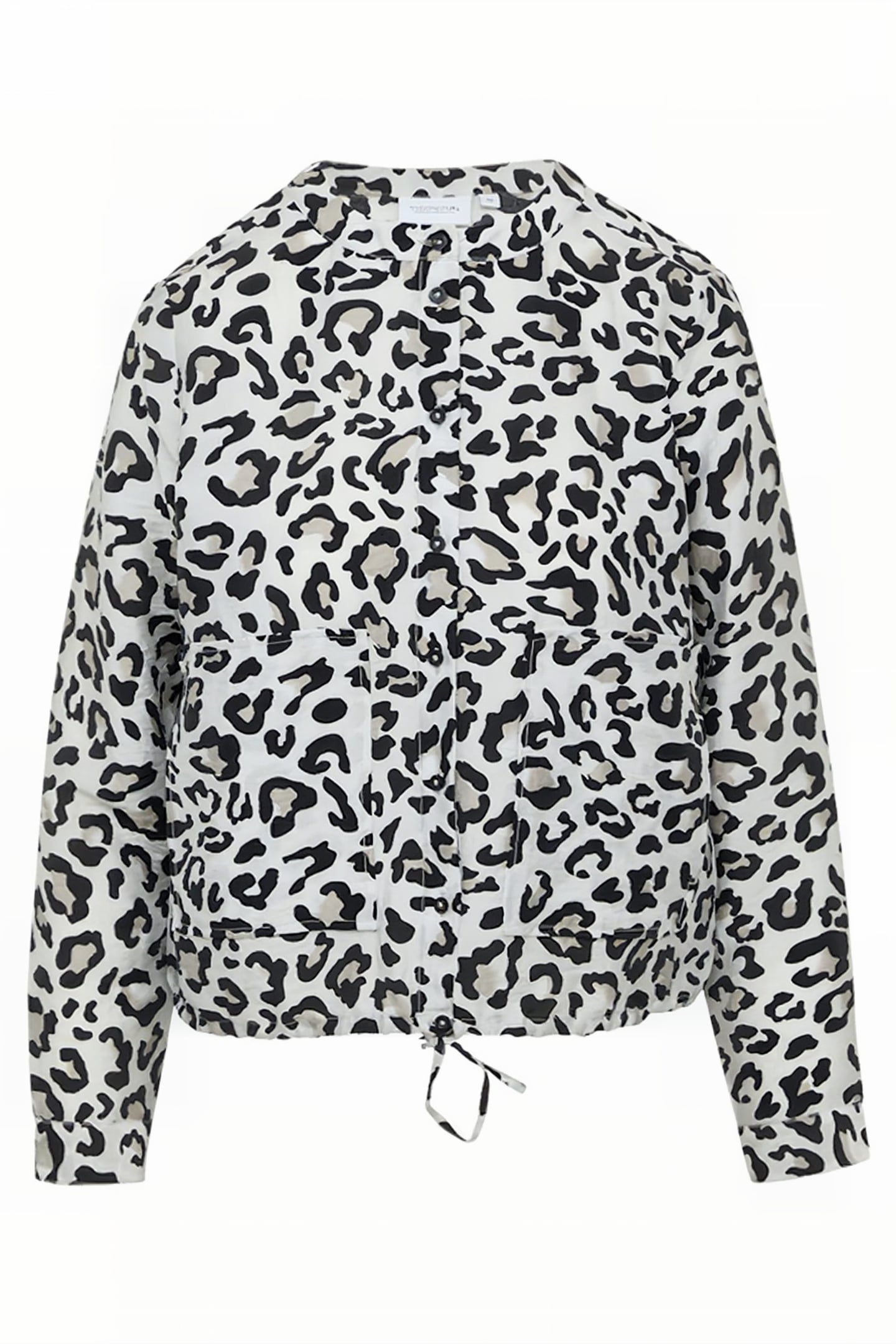 COMMA BLOUSES GREY/BLACK 3
