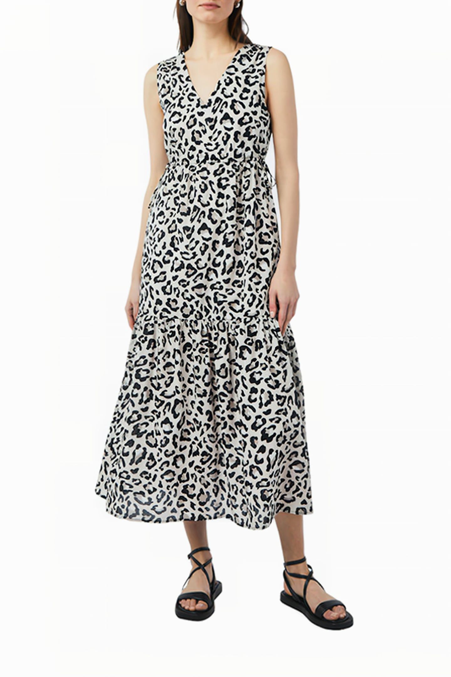 COMMA DRESSES LIGHT-GREY 1