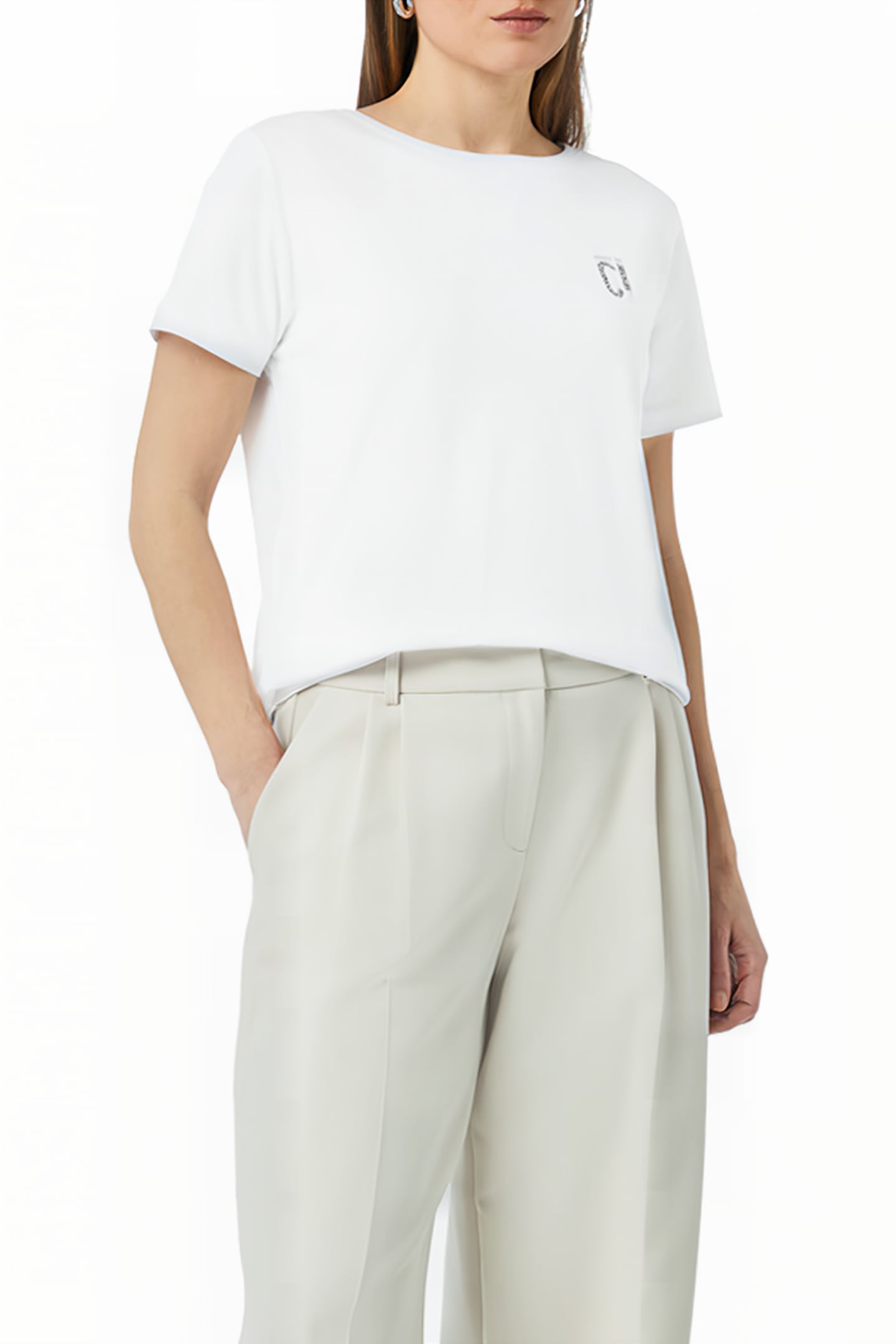 COMMA T-SHIRTS WHITE 1