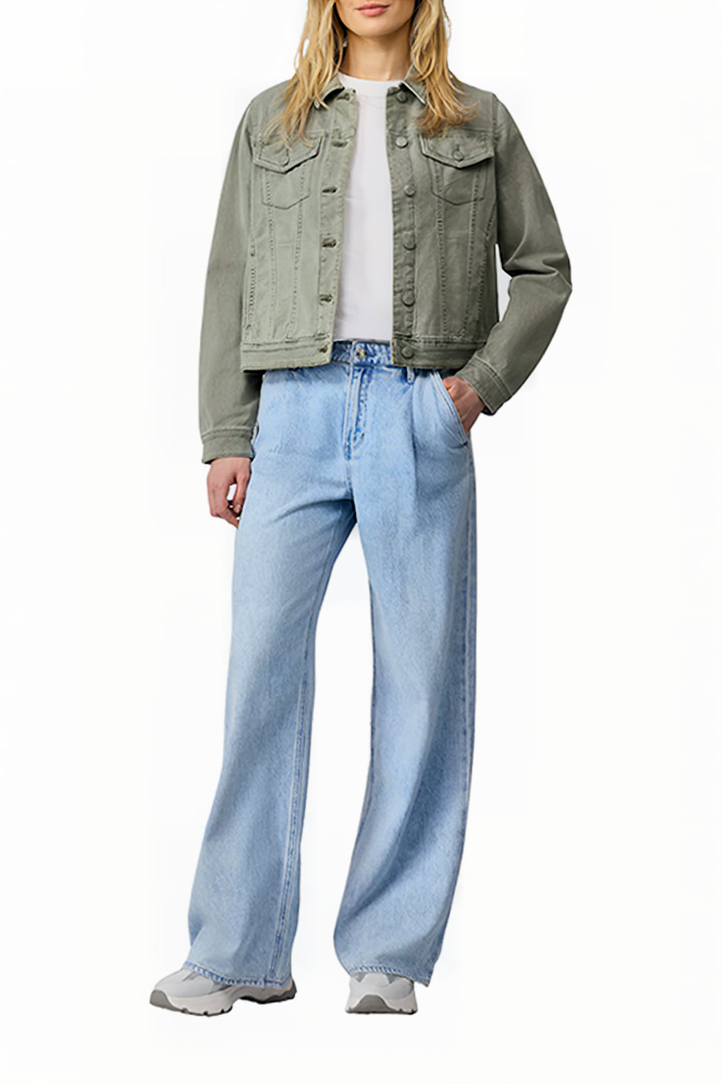 S.OLIVER JACKET INDOOR GREEN DENIM 2