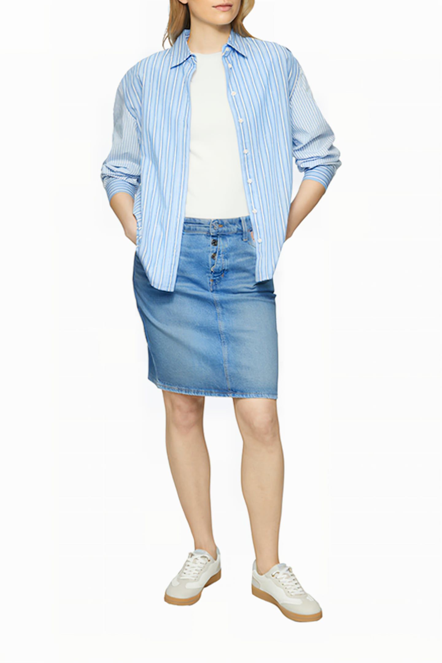 S.OLIVER SKIRTS BLUE-DENIM 2