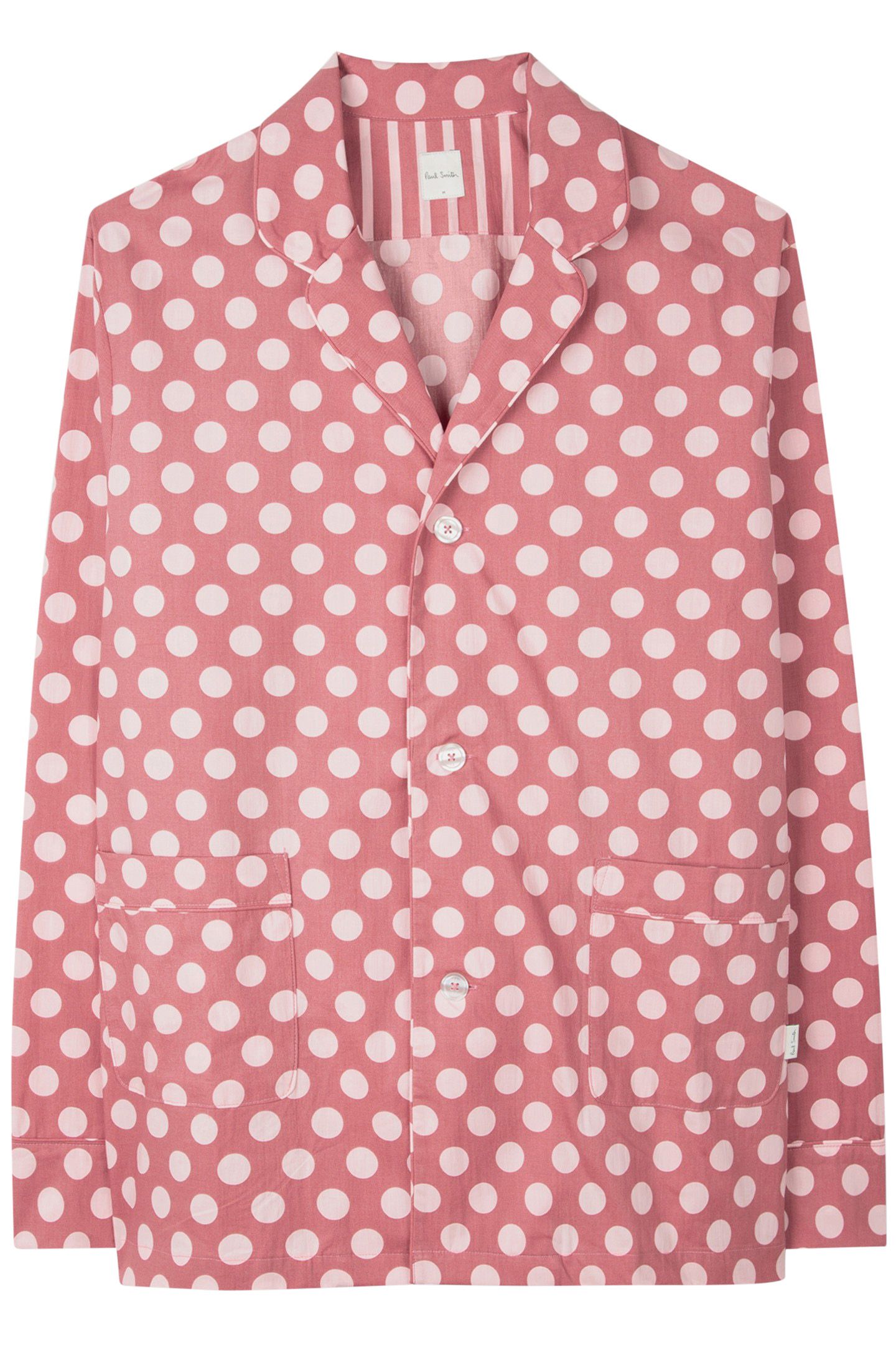 UNISEX PJ TOP L/SLV RED 4