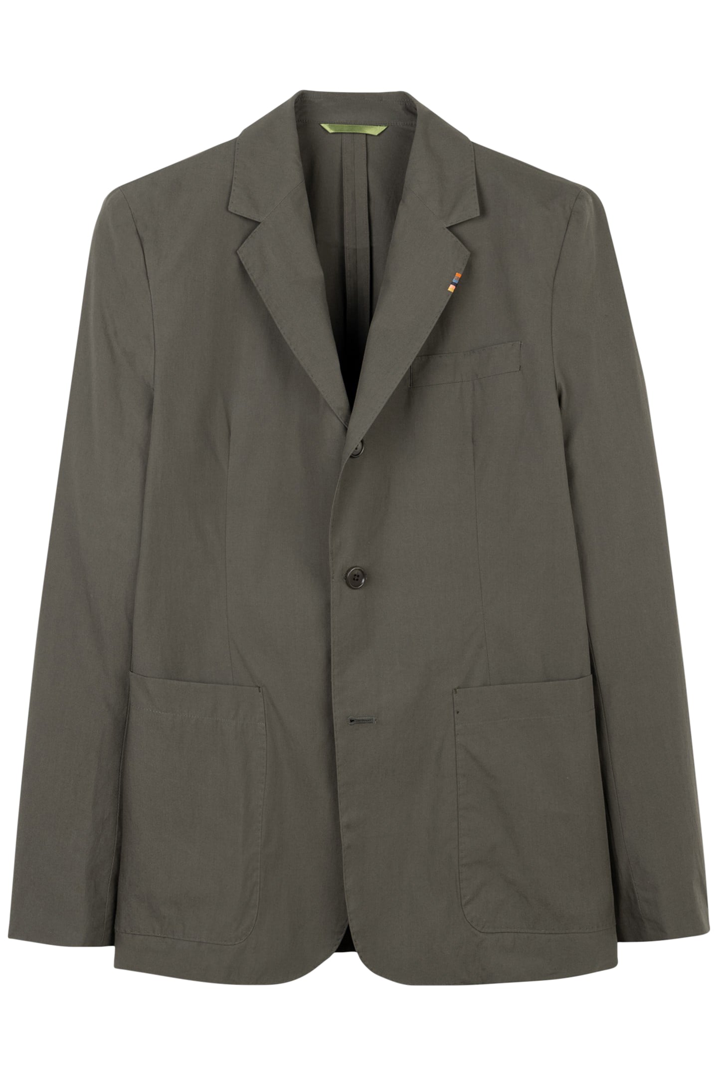 MENS 2BTN SB JACKET MILITARY GREEN 1