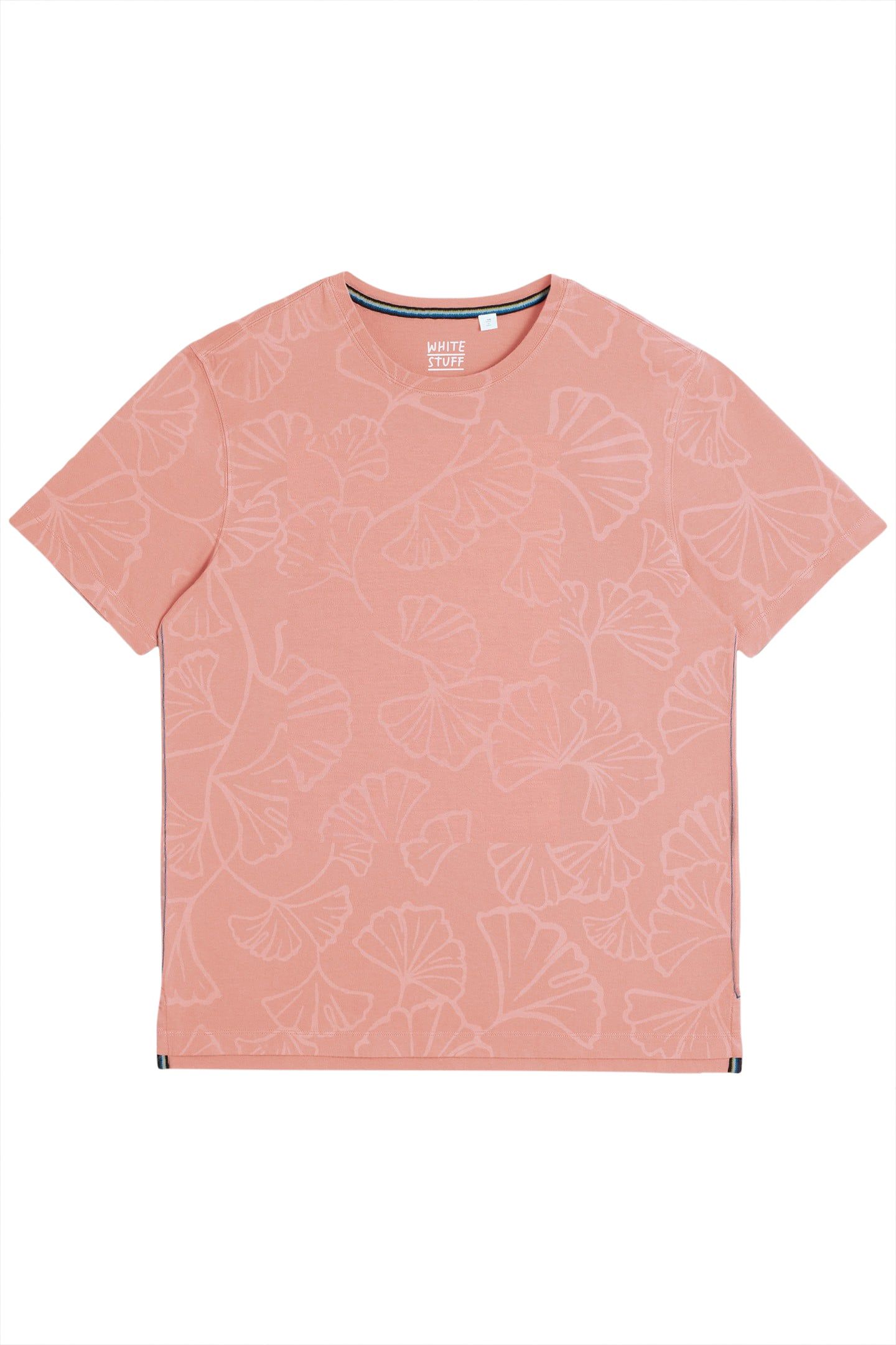 FLORAL PRINTED TEE PINK PRINT 4