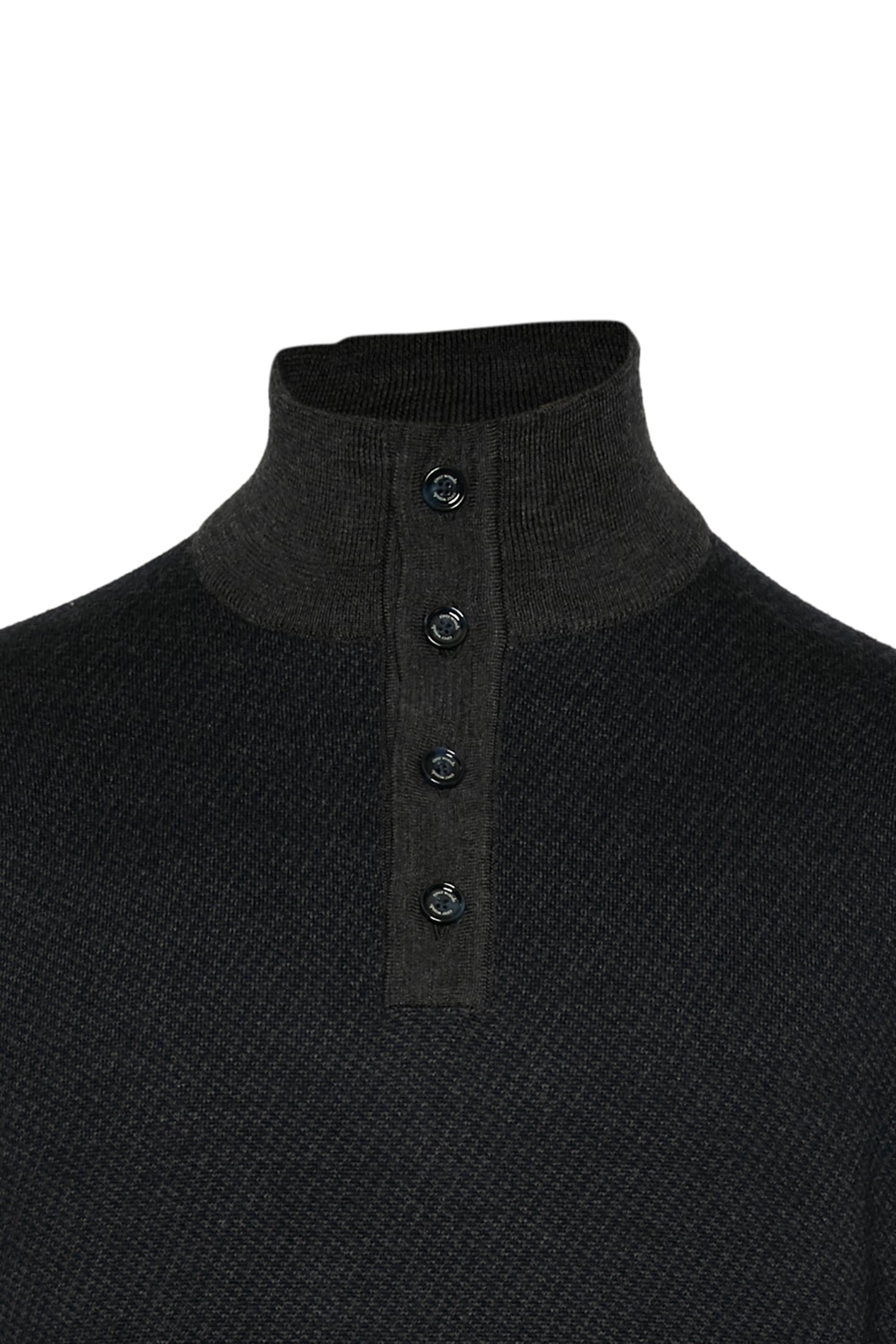 CUSTOM FIT MOCK NECK PULLOVER 4