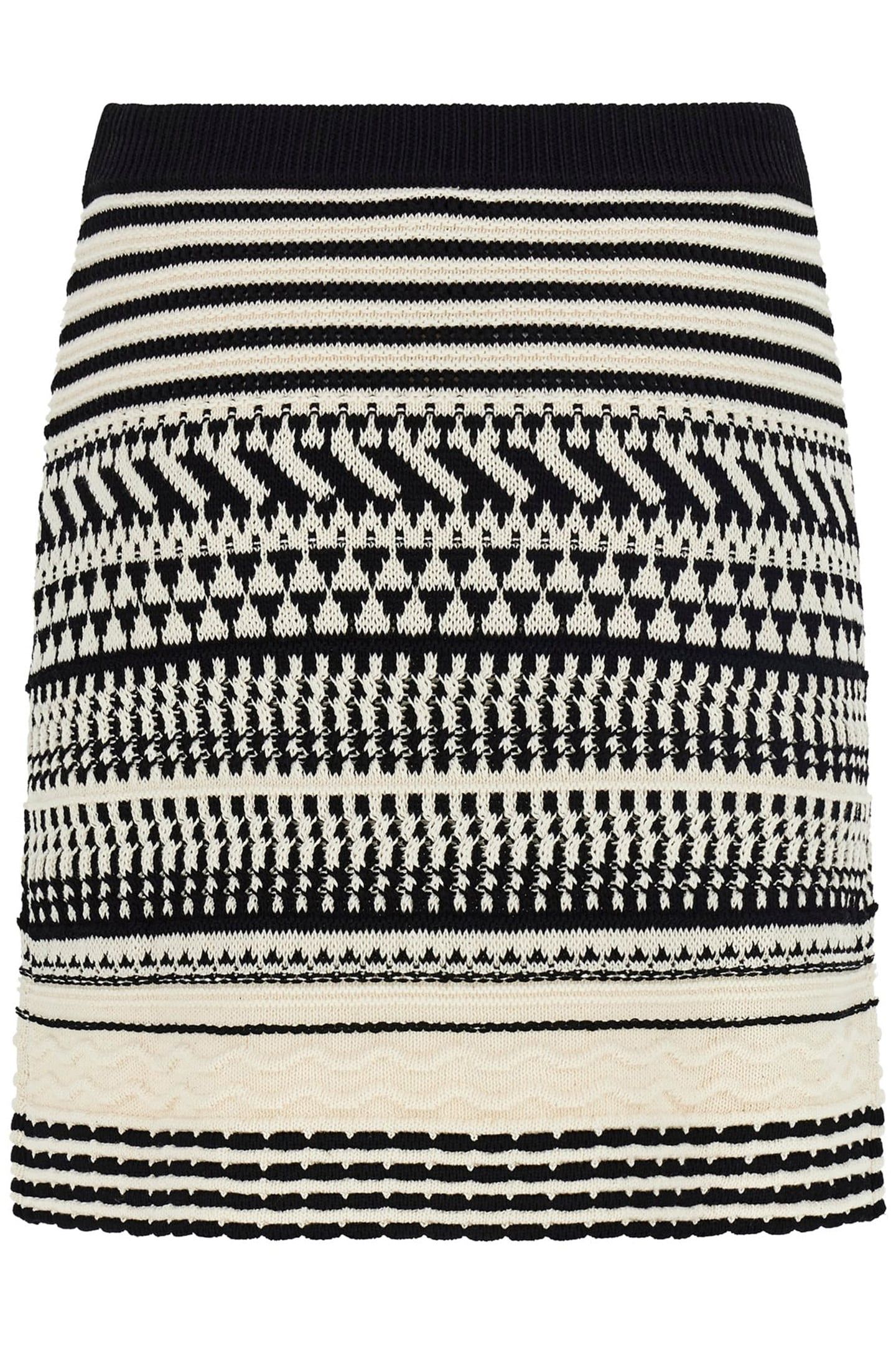 MARCIANO BY GUESS ARIANNA STITCHED SKI EGGSHELL AND BLACK 5