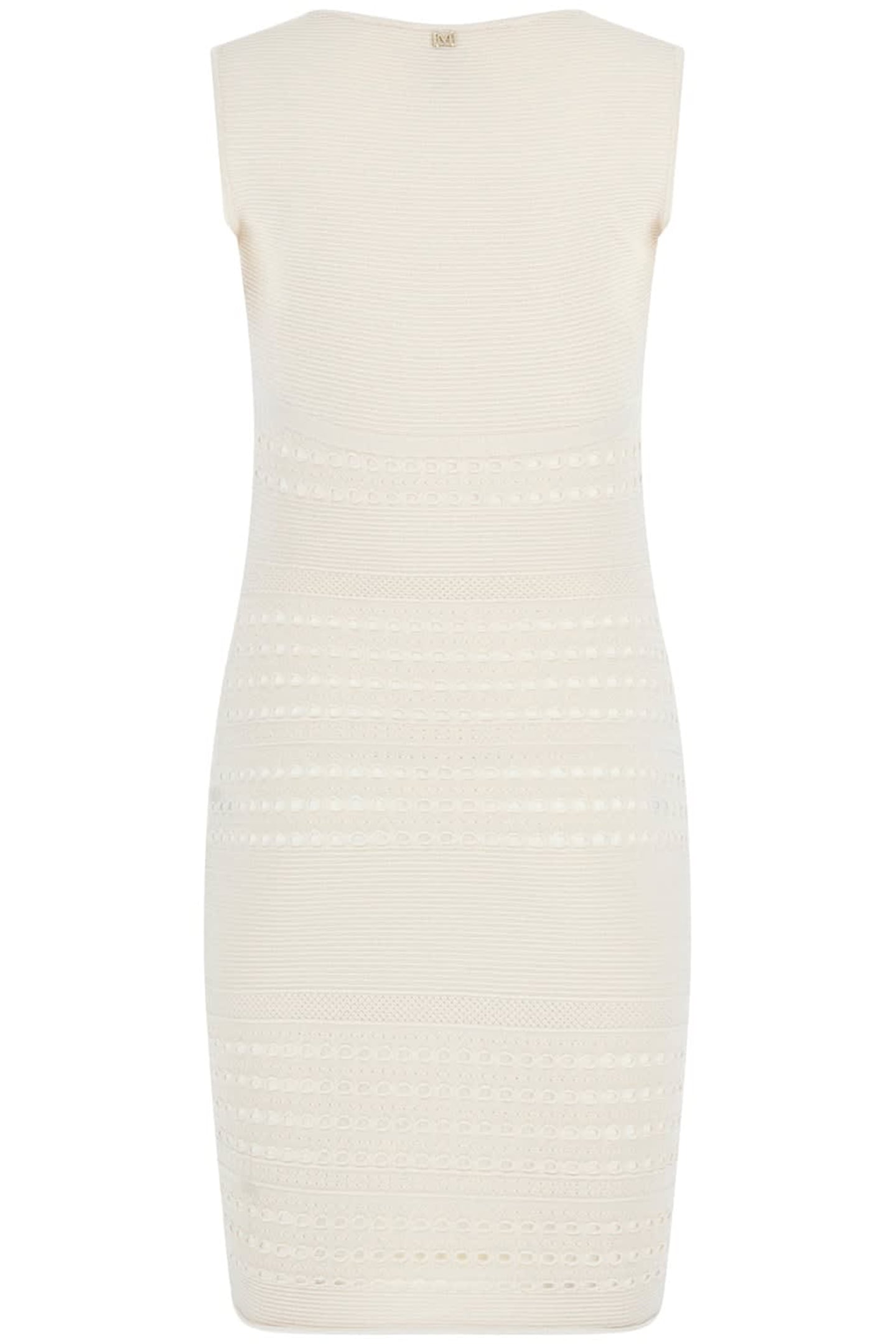 MARCIANO BY GUESS HENLEY CN SL DRESS PALE PEARL MULTI 5