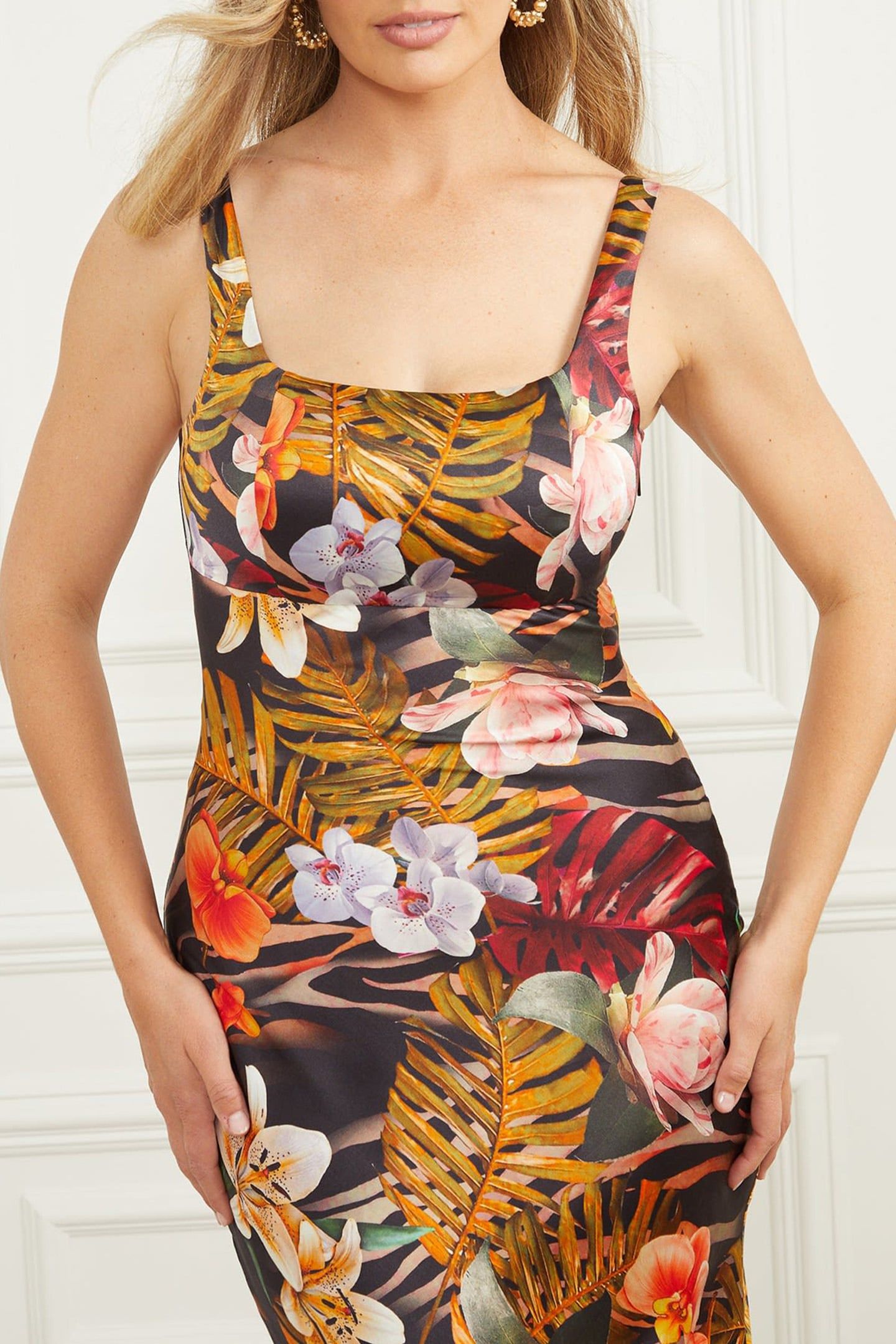 MARCIANO BY GUESS ESTELLA LONG DRESS S RIO AND THE CITY 5