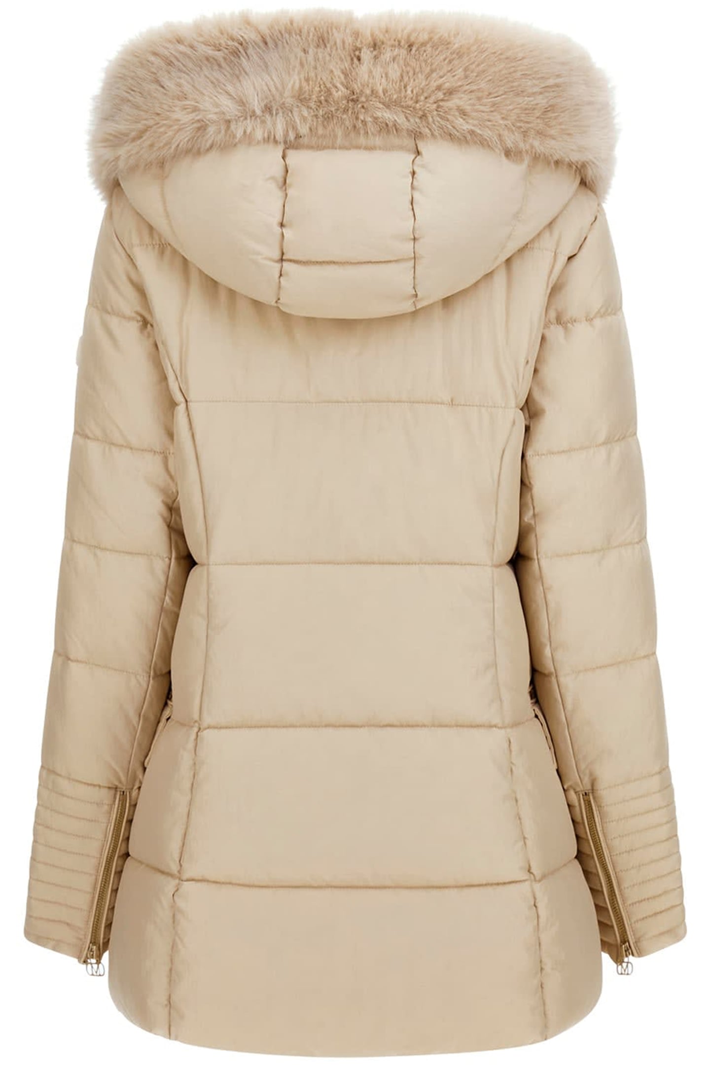MARCIANO BY GUESS ZOE PUFFER LONG JACK CALM SANDS MULTI 5