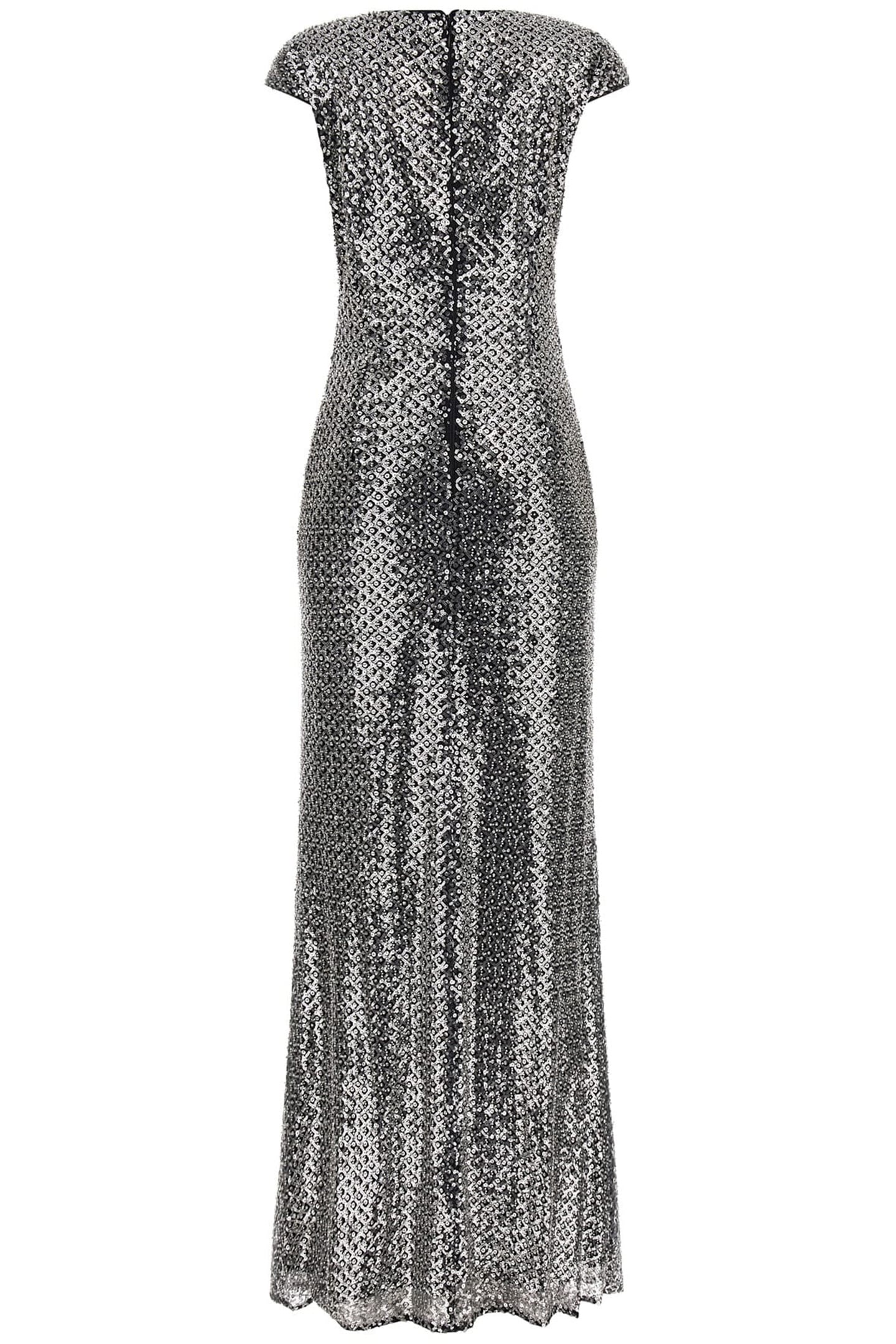 MARCIANO BY GUESS TEMPTEST MAXI DRESS PLATINUM 4