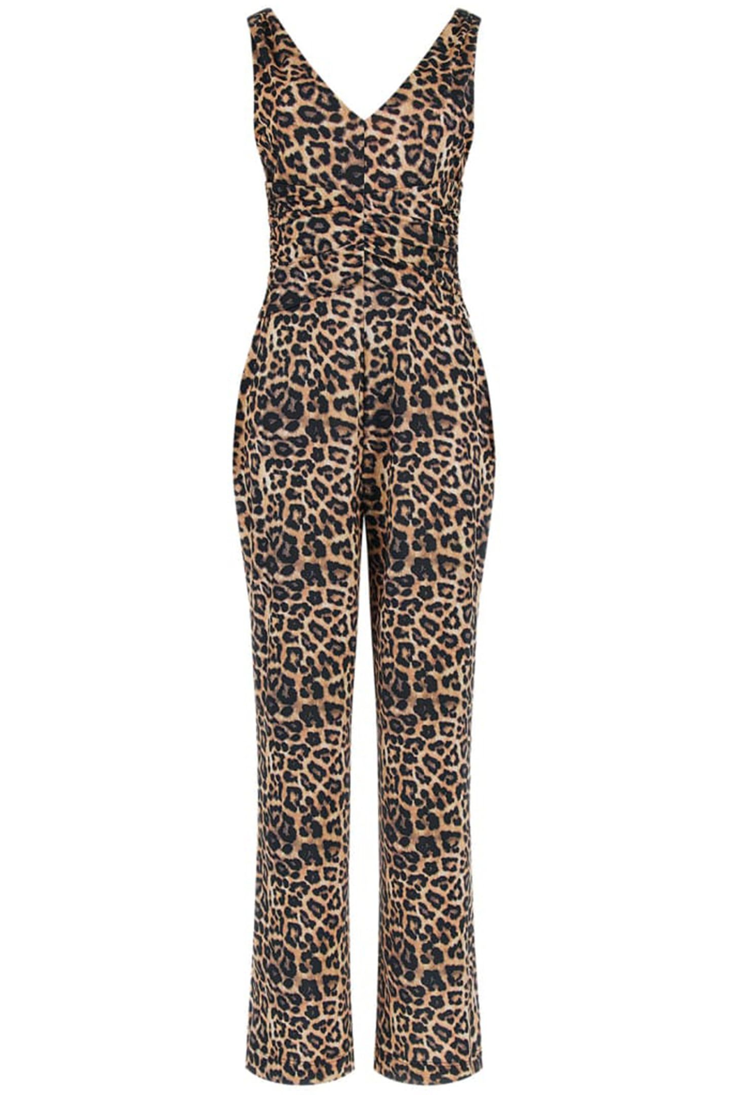 GUESS ECO EMILY OVERALL POOL LEOPARD PRINT N 3
