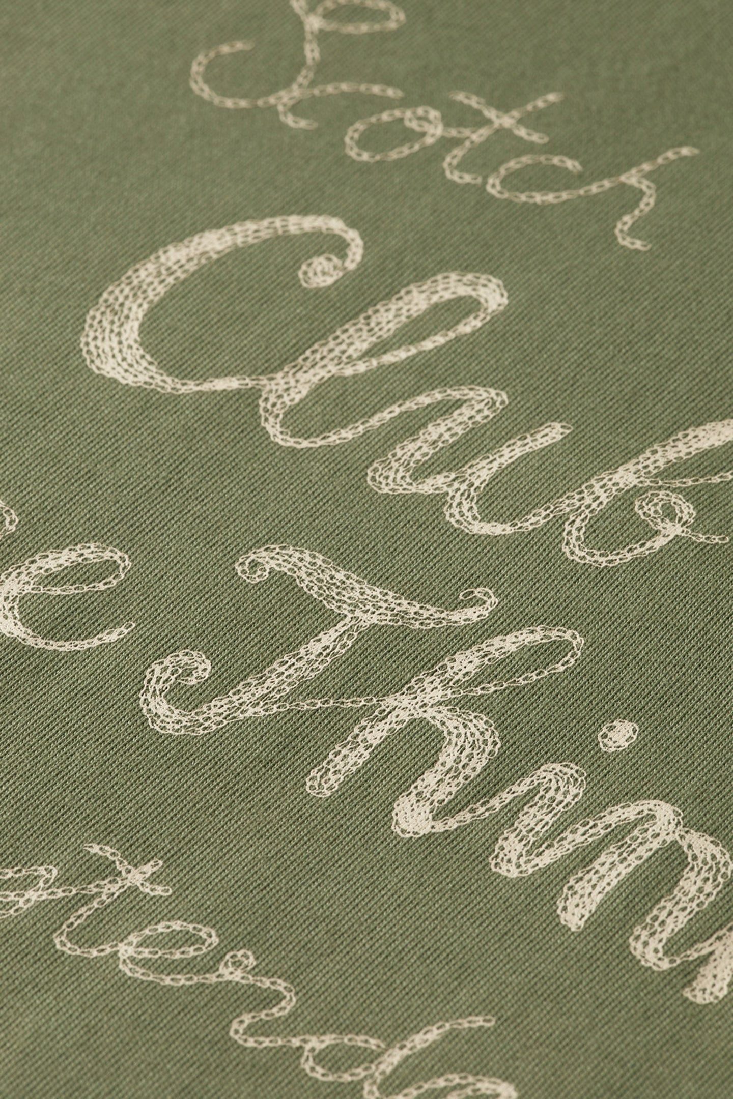 RELAXED FIT ARTWORK T-SHIRT GREEN IVY 3