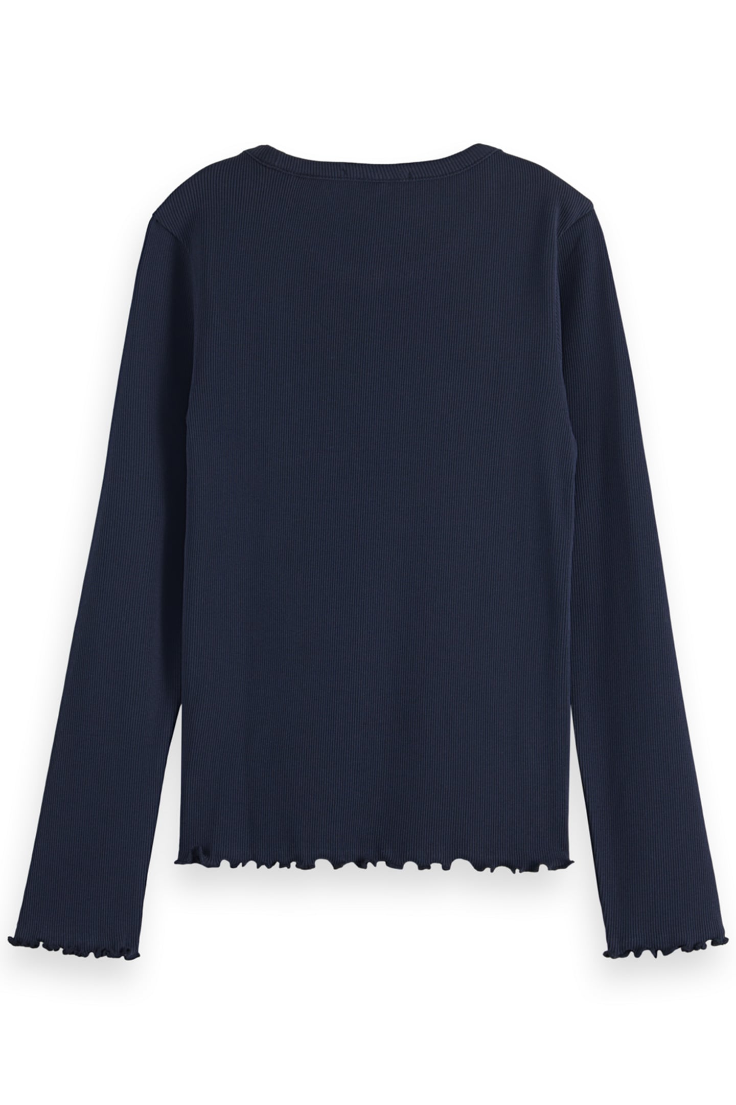 GIRL FREE MIND LONG SLEEVE RIB T-SHIRT NIGHT 2