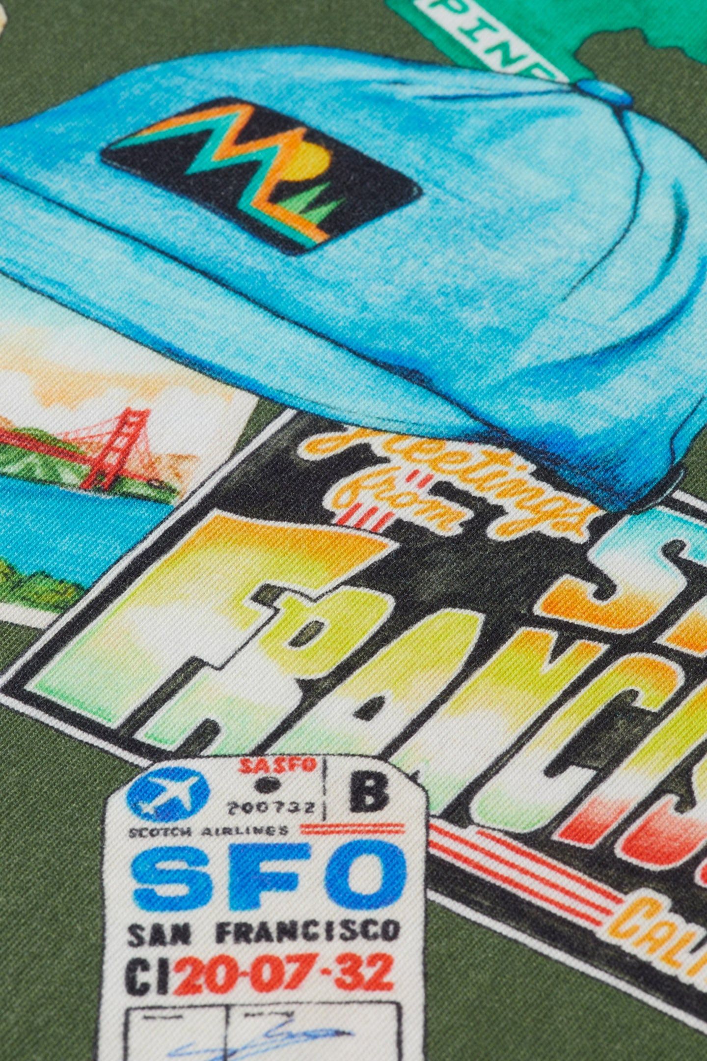 BOY REGULAR-FIT ALLOVER PRINTED T-SHIRT SOUVENIR PRINT COLOU 3