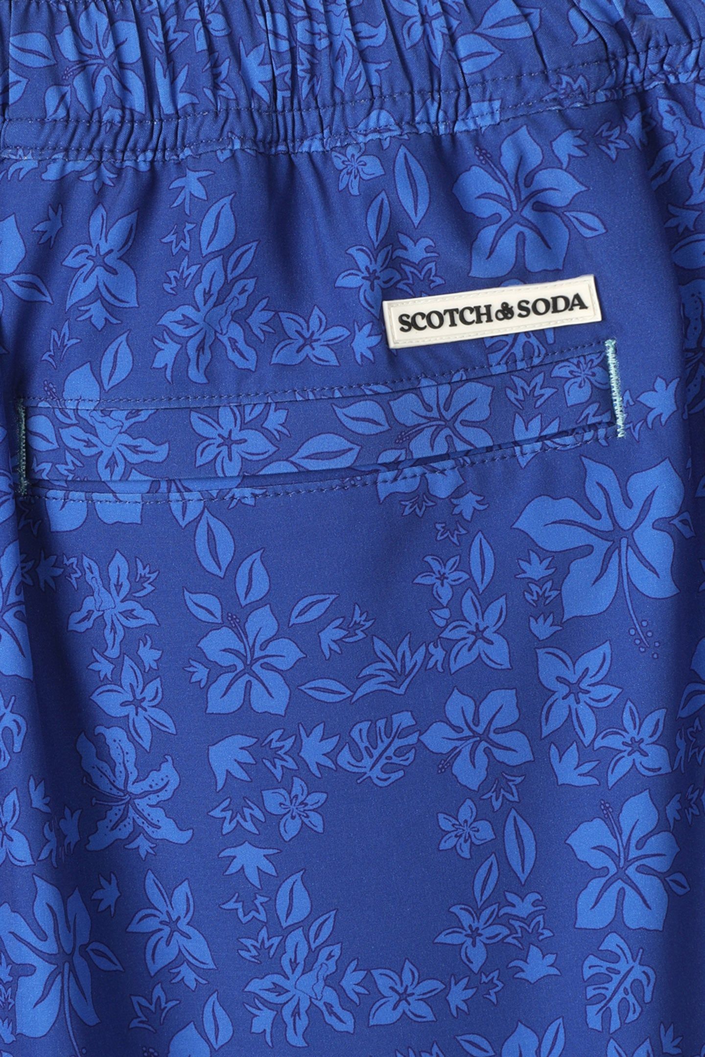FLORAL MAZE SWIM TRUNK NAVY/BRIGHT 6